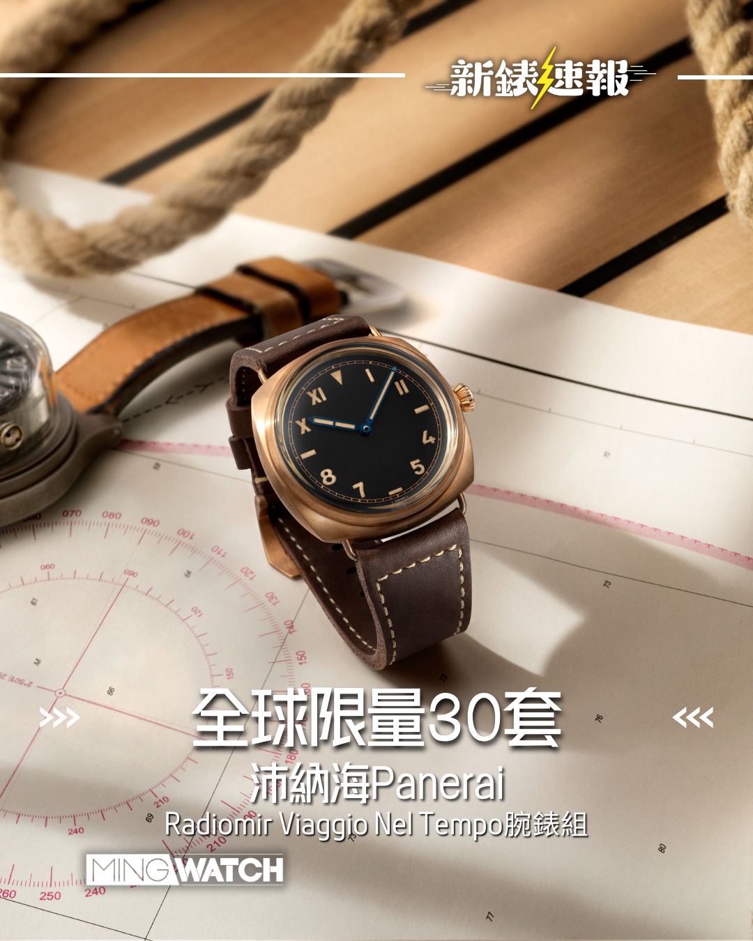 這個Panerai腕錶組，你喜歡羅馬與阿拉伯數字並置的復古味？還是Platinu... - 明錶 Ming Watch TW | Facebook