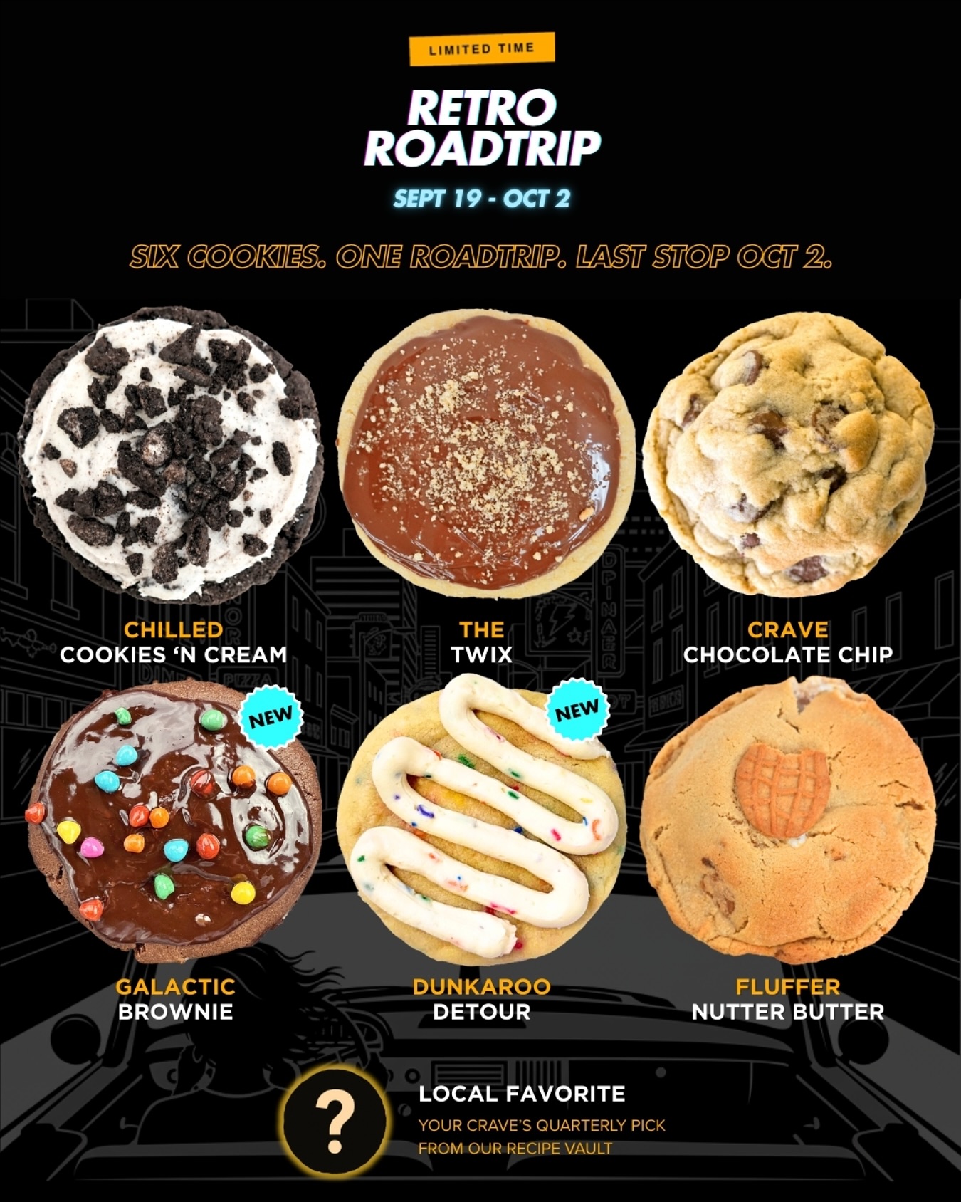 Crave - 🚗 DROP 02: RETRO ROADTRIP SEPT 19 – OCT 2 |... | Facebook