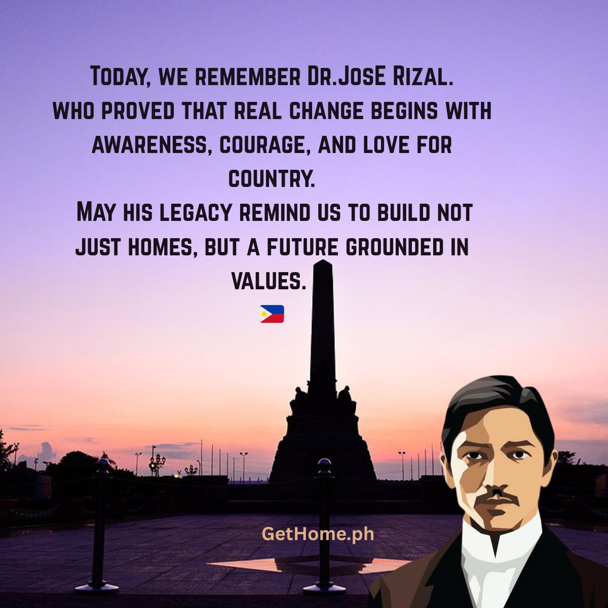 GetHome.PH - Today, we remember Dr. Jose Rizal - who proved that real ...