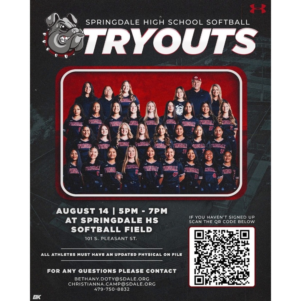 Springdale - Posted by SHS Softball: Reminder that tryouts are tomorrow ...