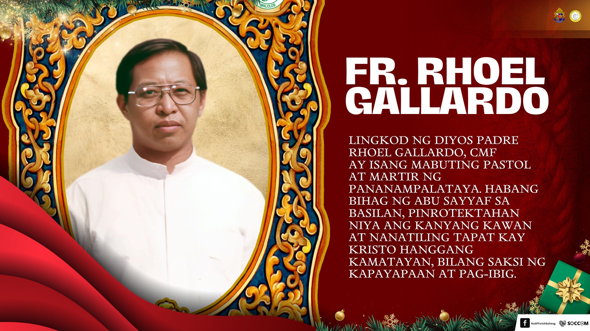 Nuestra - 𝐒𝐈𝐌𝐁𝐀𝐍𝐆 𝐆𝐀𝐁𝐈 𝟐𝟎𝟐𝟓 | 𝐃𝐀𝐘 2 Mga Pilipinong Huwaran sa Kabanalan ...