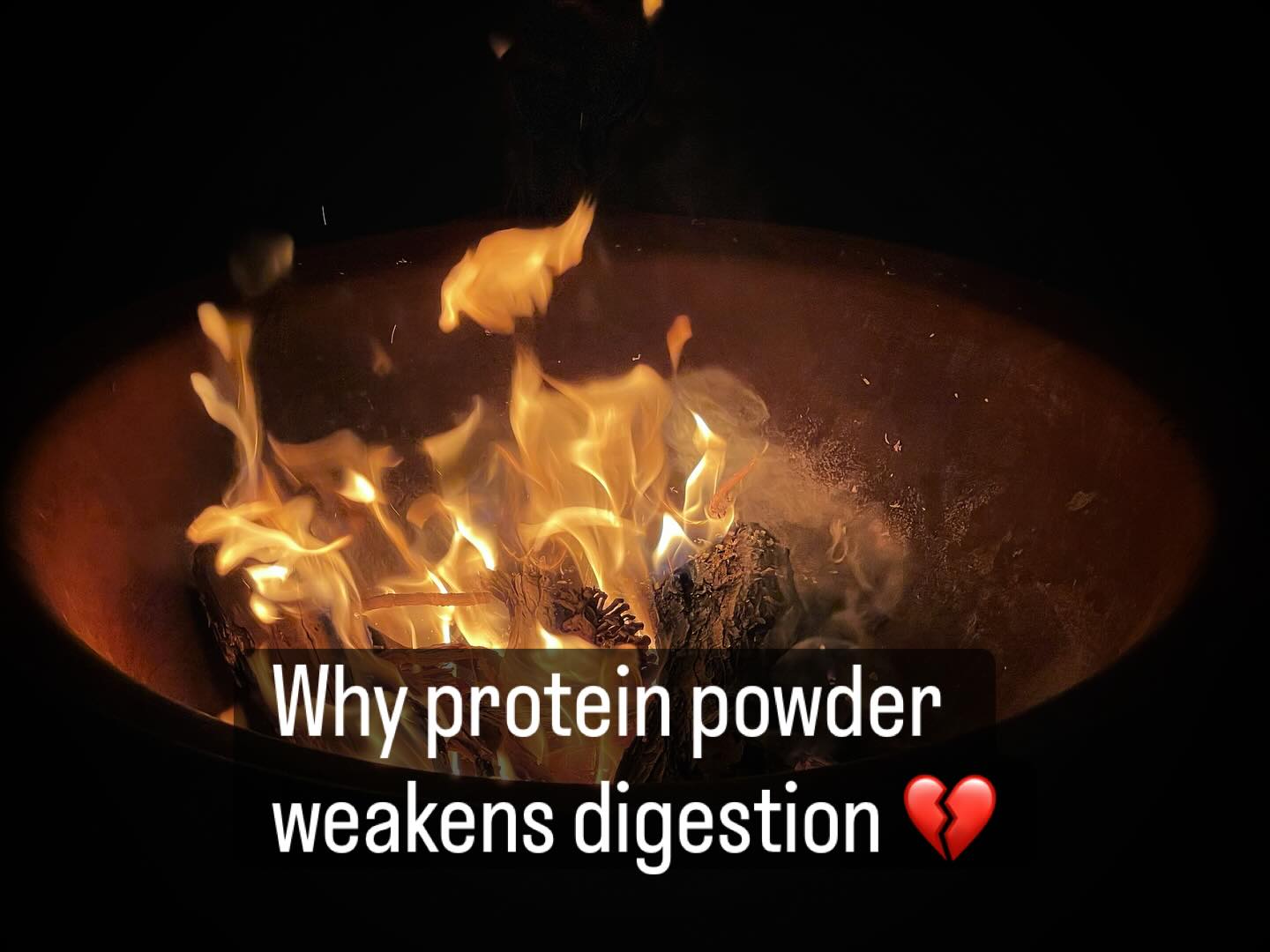 Body - 🌿 Protein Powder & the Quiet Erosion of Digestive Fire 🔥 Here’s ...
