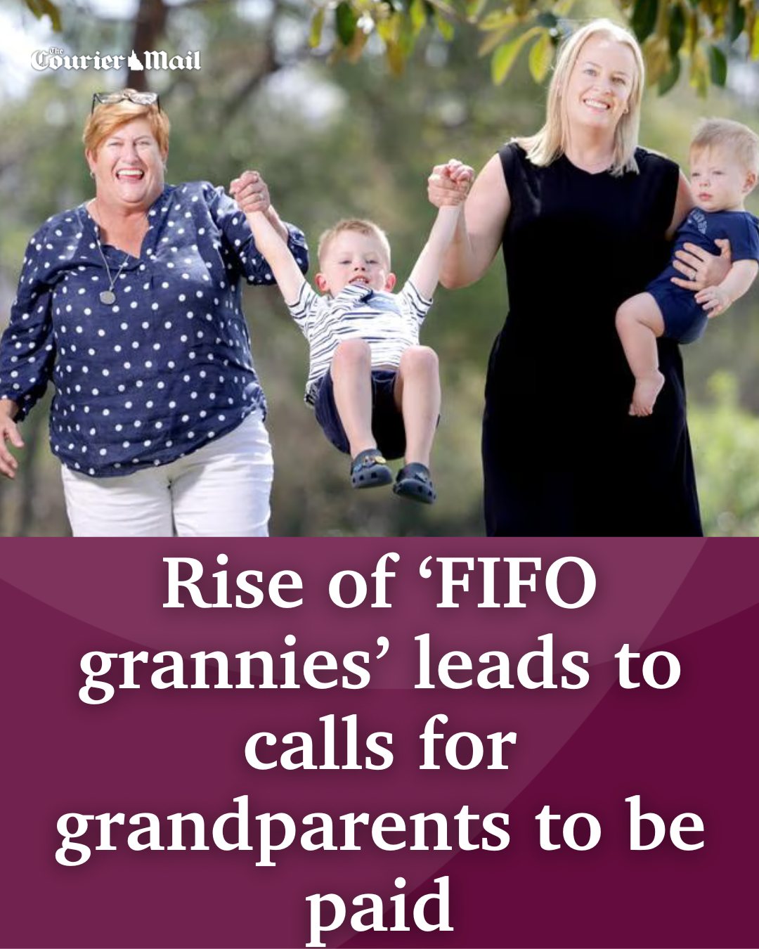 Wynnum - A grandmother who spent $40,000 flying interstate to care for ...
