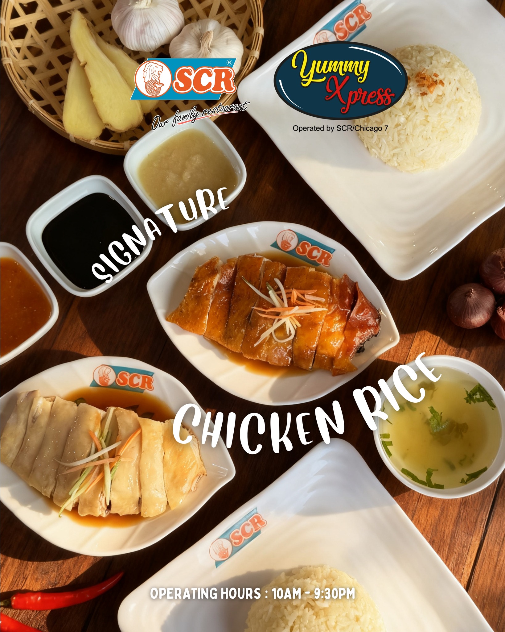 SCR - Singapore Chicken Rice | Kuching