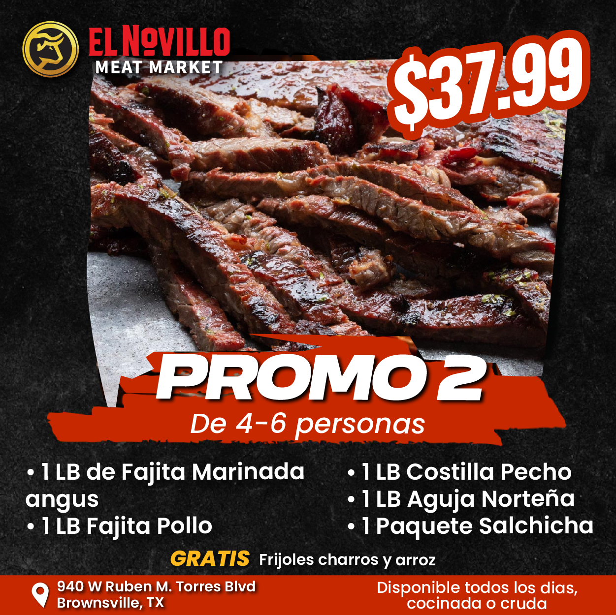 El Novillo Cortes Finos | Brownsville TX