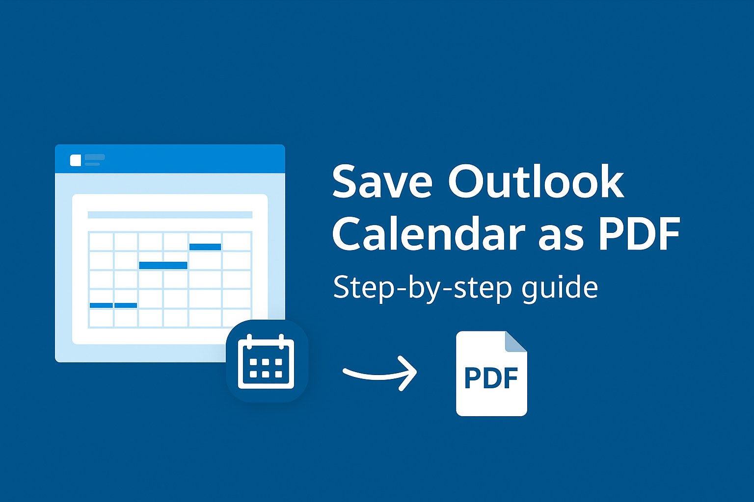 Regain - 📢 Save Outlook Calendar as PDF – Easy Step-by-Step Guide Want ...
