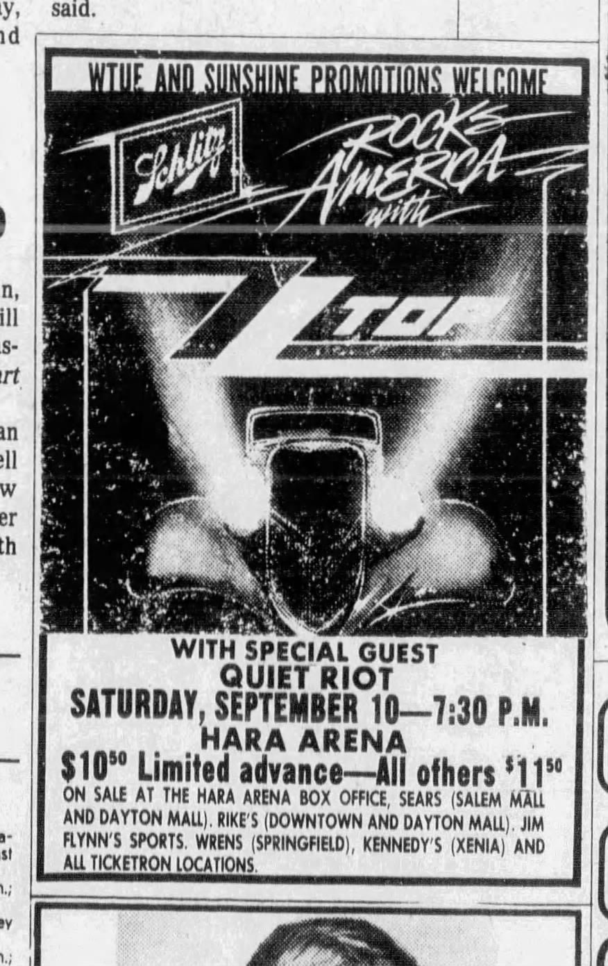 On this date in 1983: The 'Eliminator' world tour brought ZZ Top