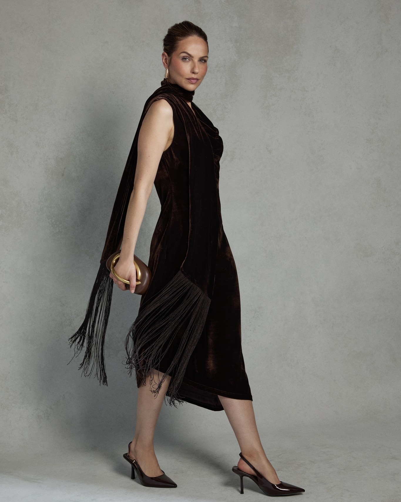 green emerald velvet dress Secondhand Wallis Dresses
