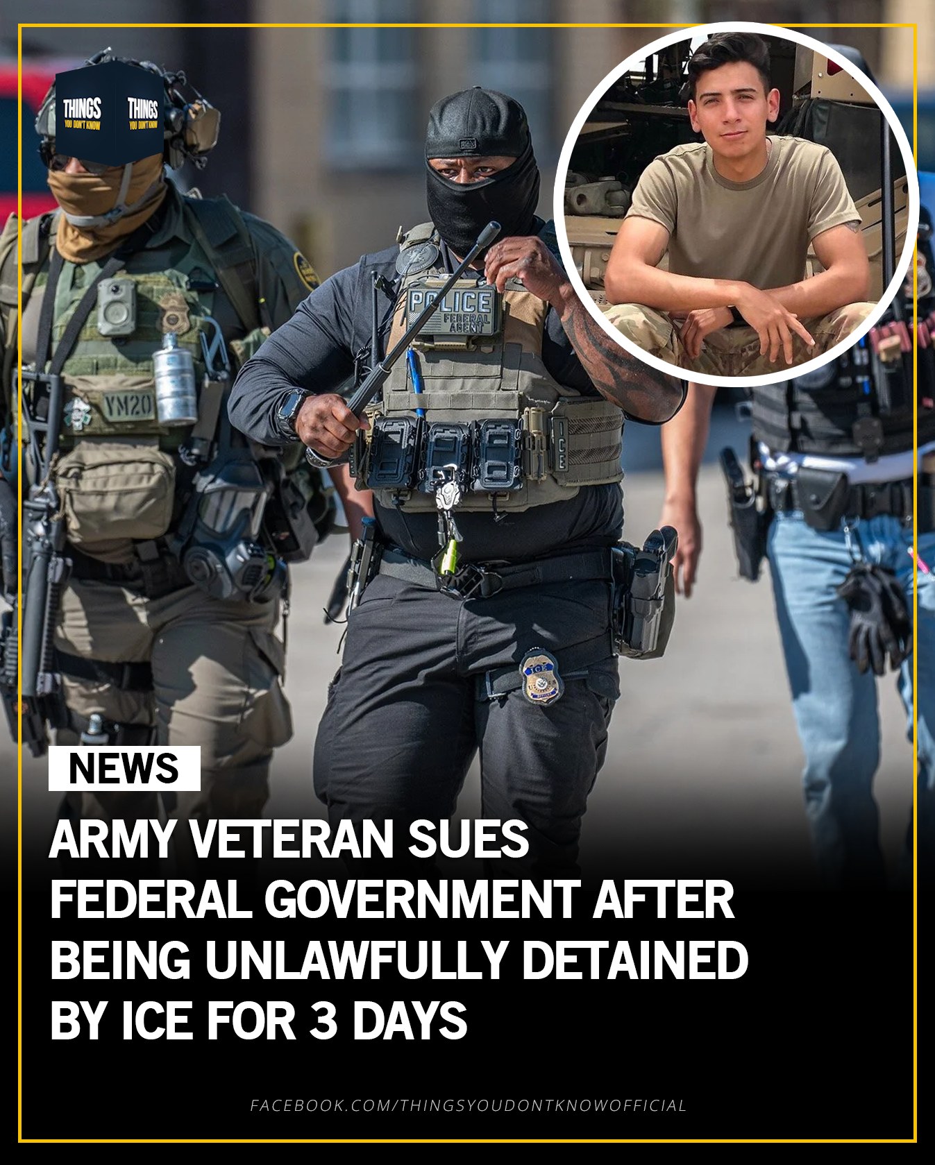 Things - He served his country in Iraq. Then ICE detained him for three ...