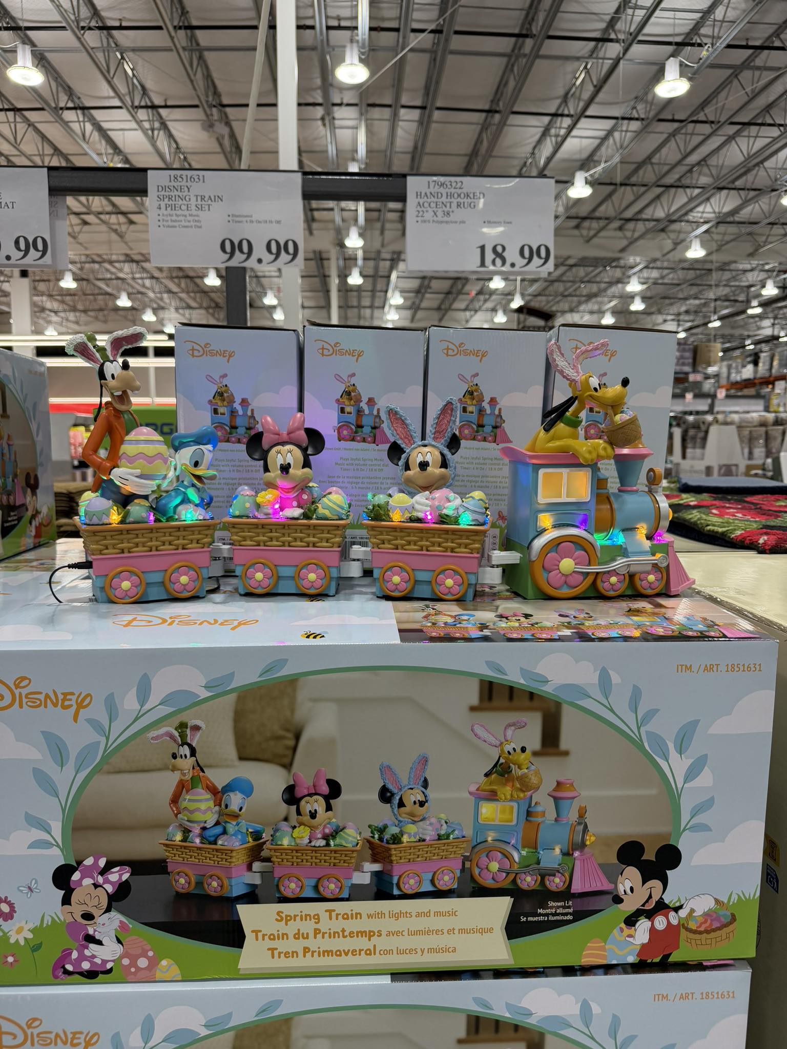 Eek!!!! Runnnnn to Costco!!! Look at this Disney Spring Train with 