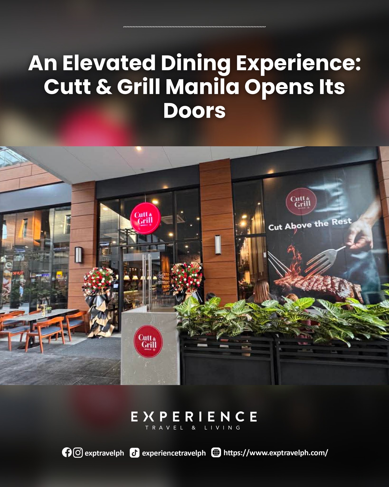Cutt & Grill Manila... - Experience Travel and Living | Facebook