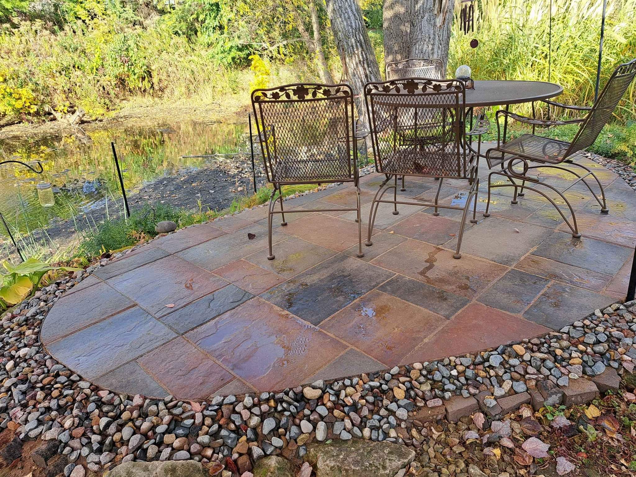 Patio pavers overage, purchased at Menards. 10 - 16x16 square, 1 ...