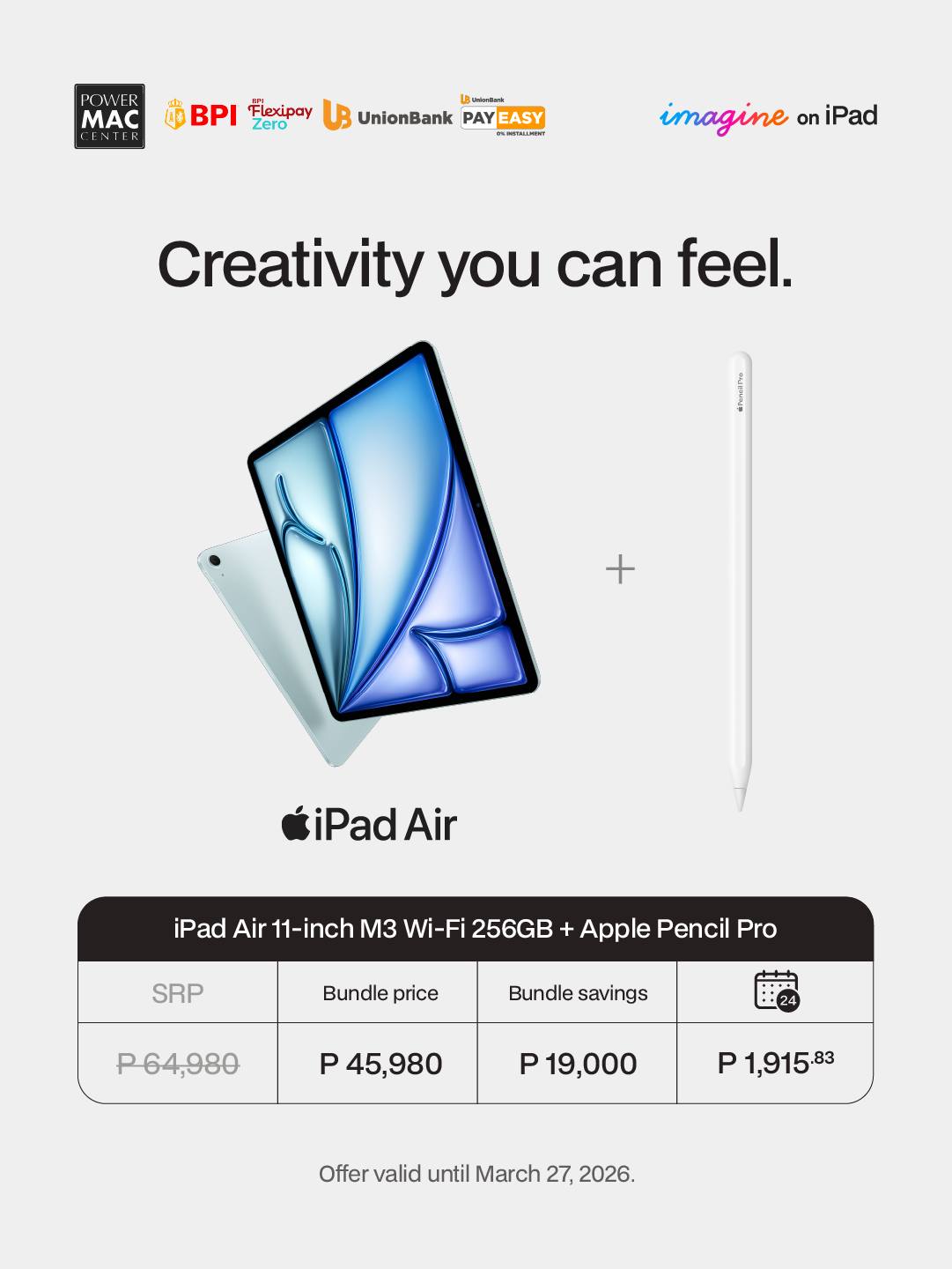 The next generation of creativity. 🖼️ Experience more and save