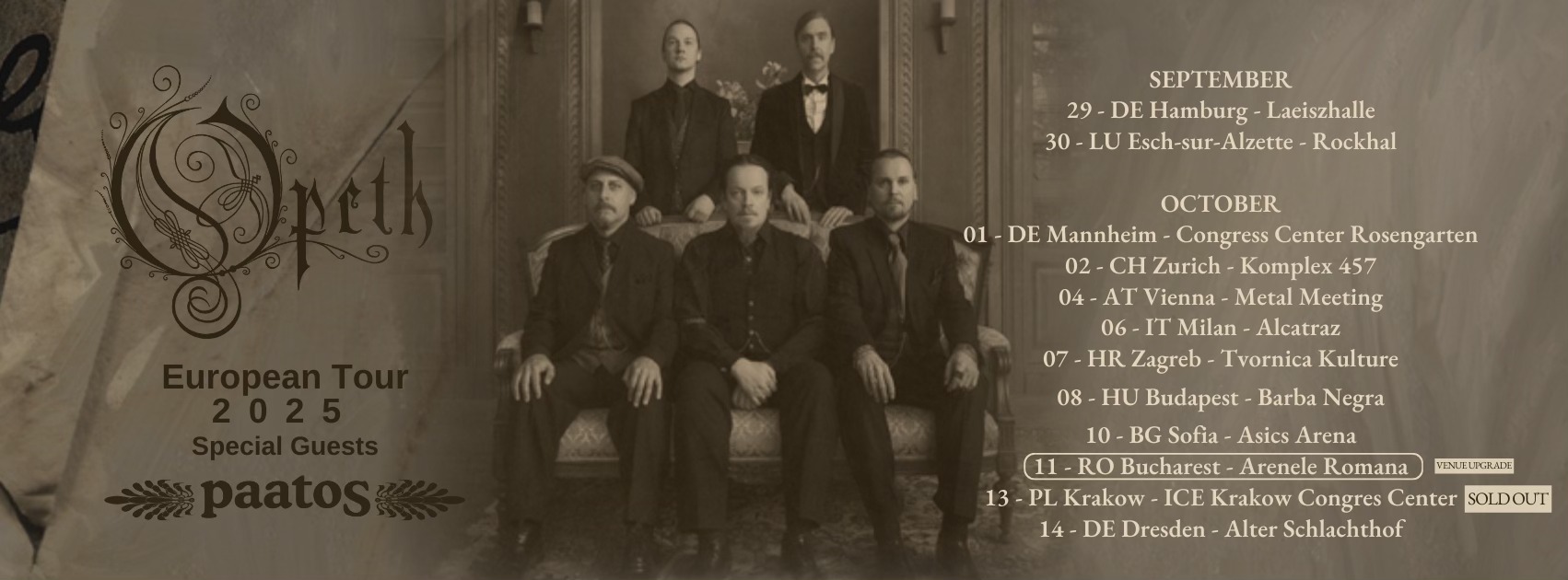 Opeth - Opeth added a new photo.
