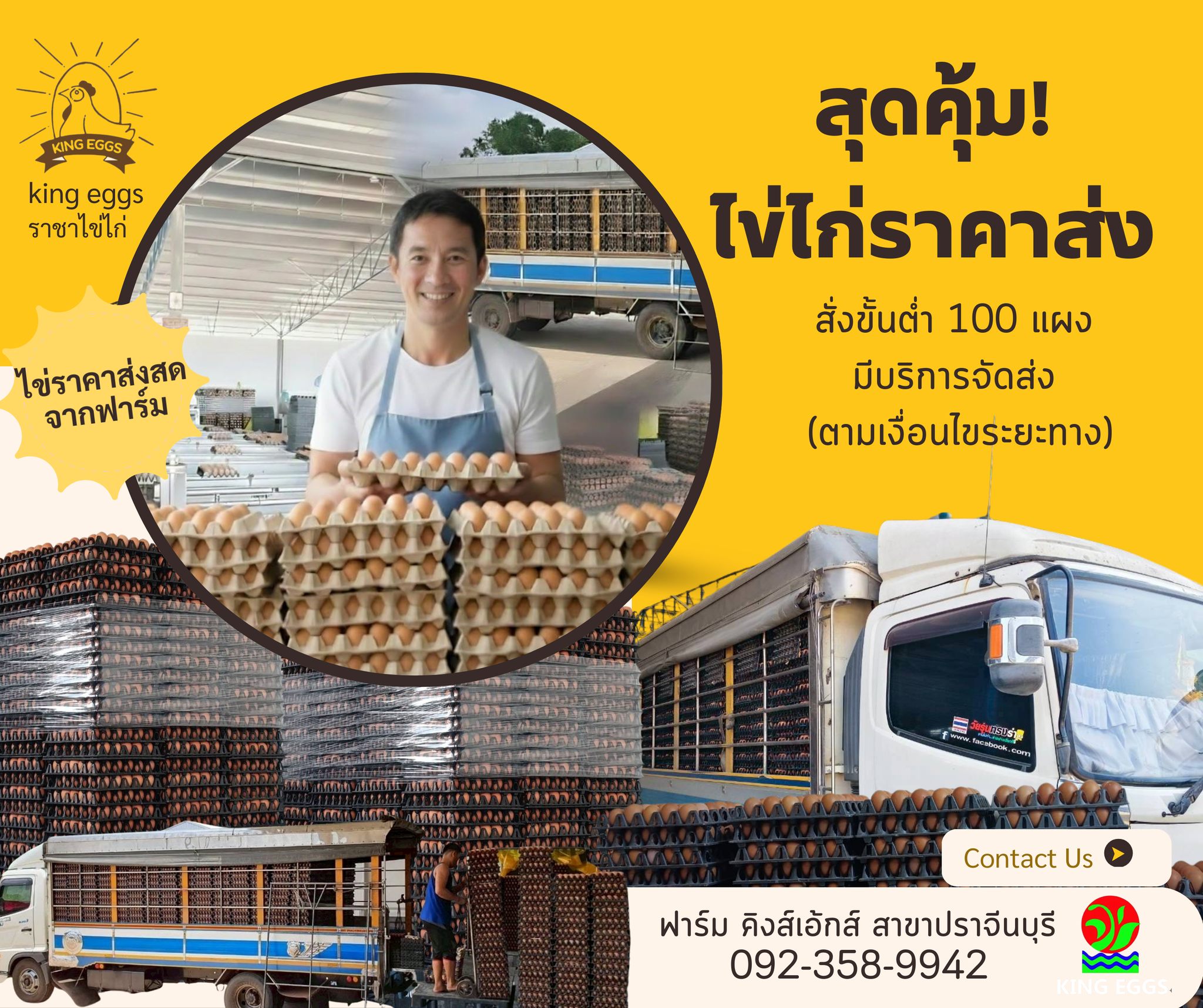คิงส์ เอ้กส์ -... - คิงส์ เอ้กส์ - ราชาไข่ไก่ - King Eggs