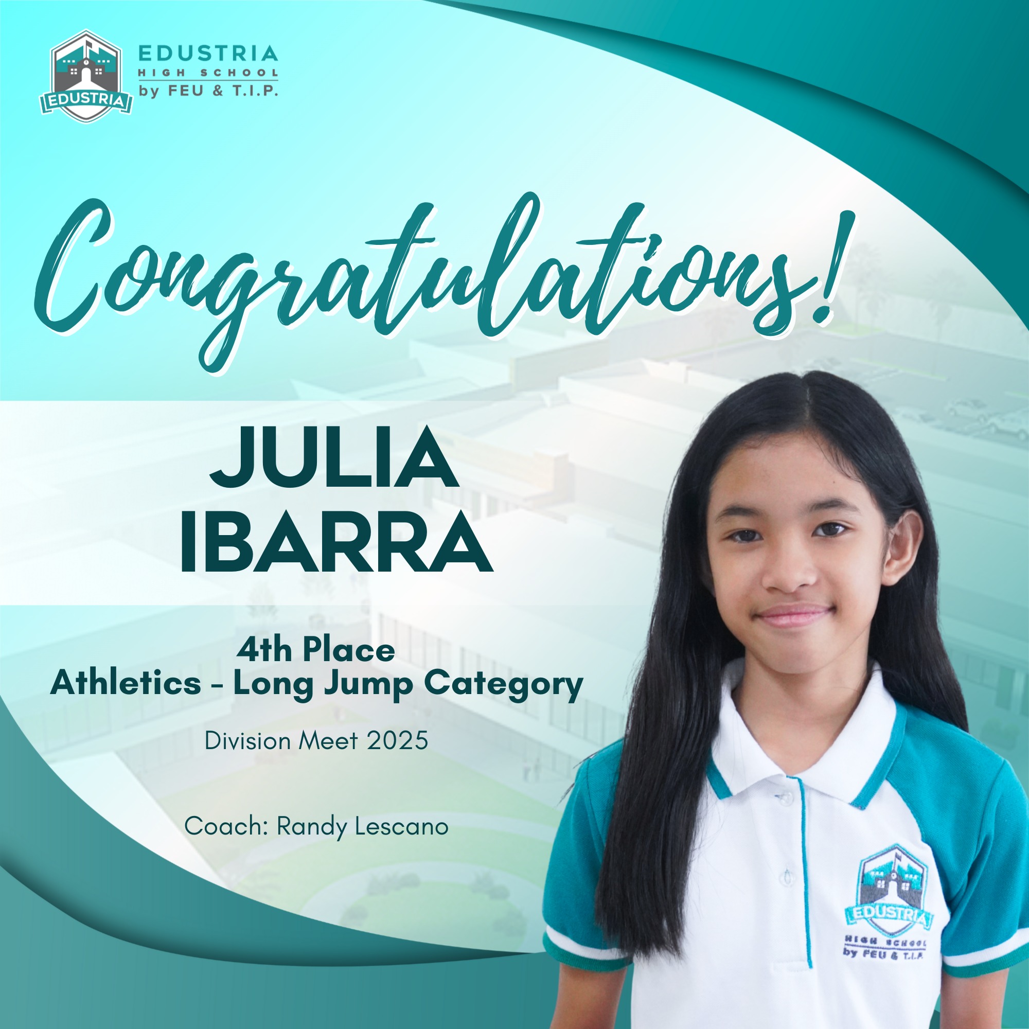 Edustria - Congratulations to Julia Ibarra for her remarkable ...