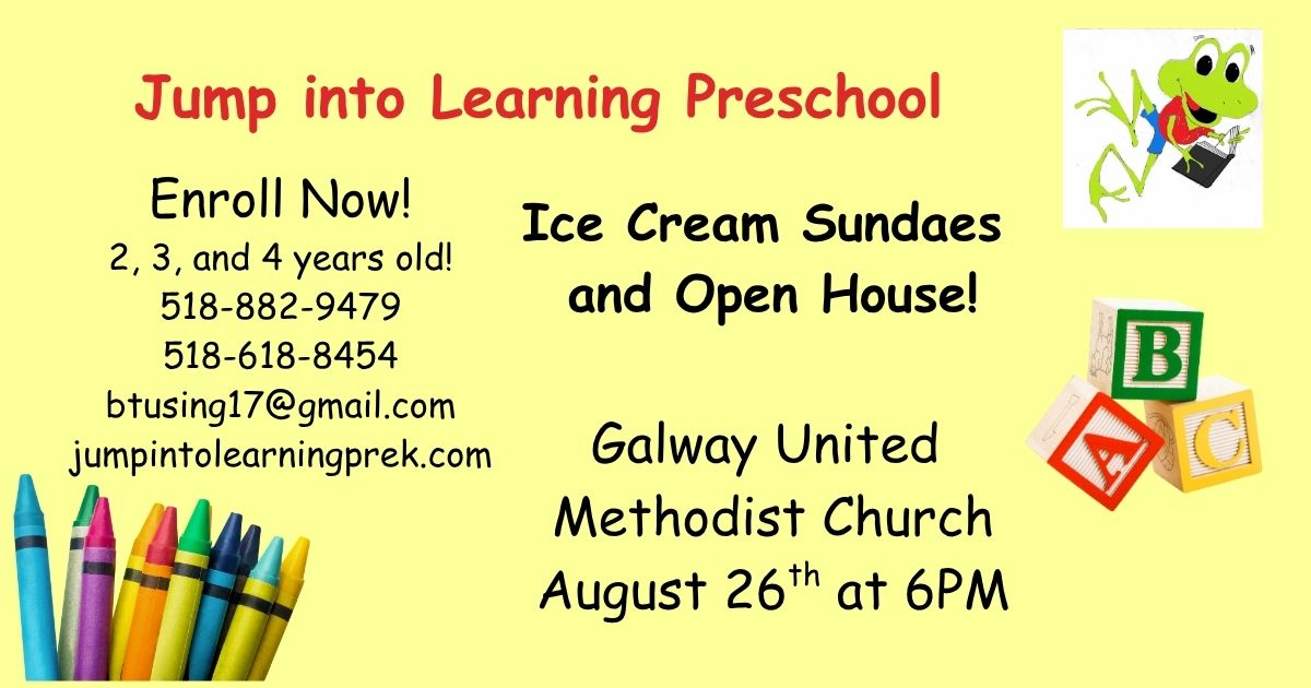 Jump into Learning Preschool | Galway NY