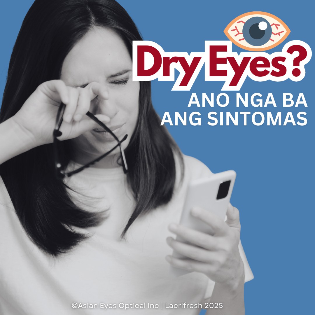 Lacrifresh - 👀 Dry Eyes? Narito ang mga karaniwang sintomas: 🔴 Pamumula ...