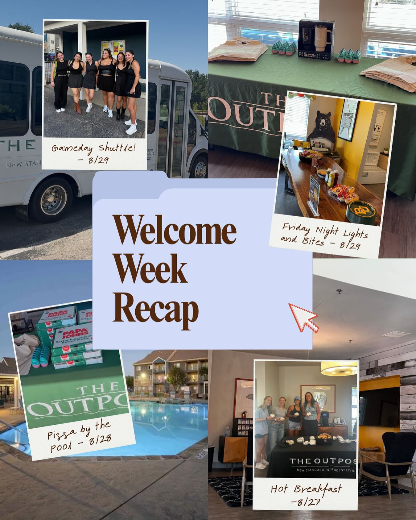 The Outpost - Our Welcome Week Recap at The Outpost! We love getting to ...