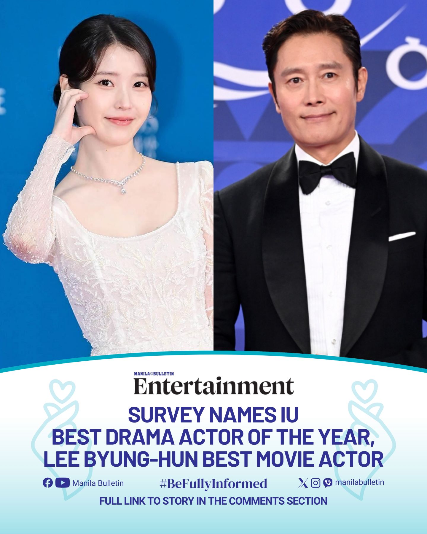 Manila - Singer and actress IU, star of the hit series “When Life Gives ...