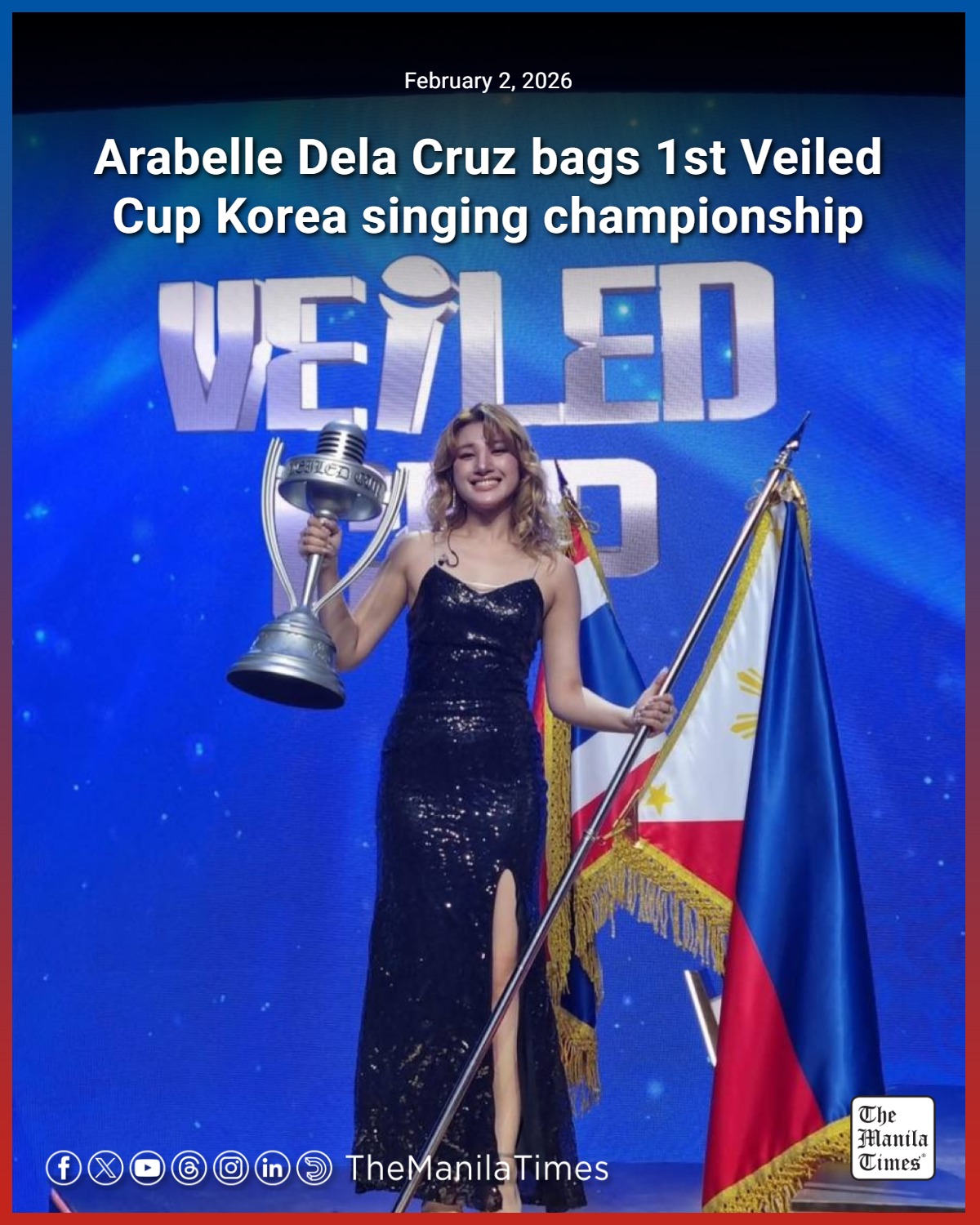 The Manila - MANILA, Philippines — Filipino singer Arabelle Dela Cruz ...