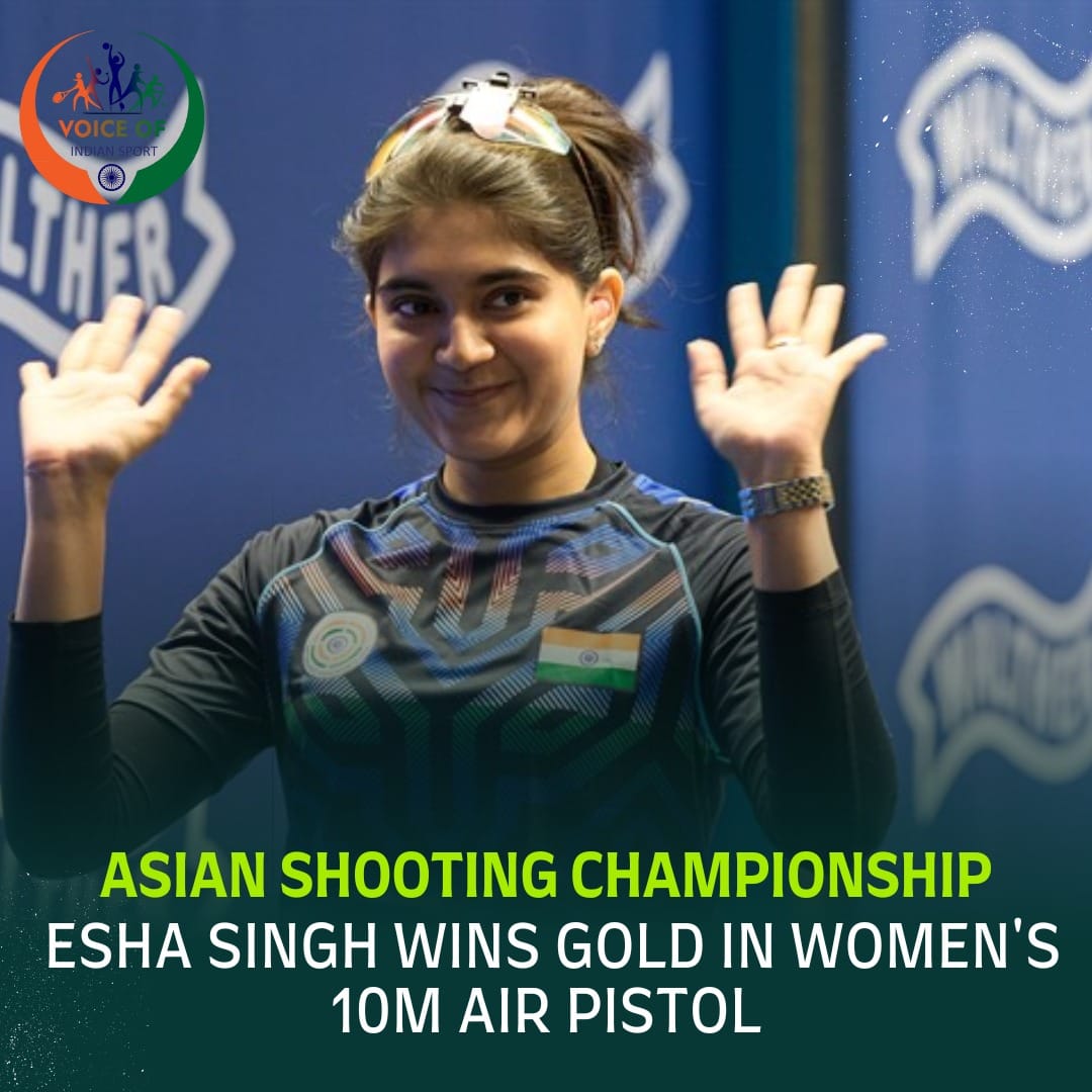 Voice - Medal rush for Indian pistol shooters at the 2026 Asian ...