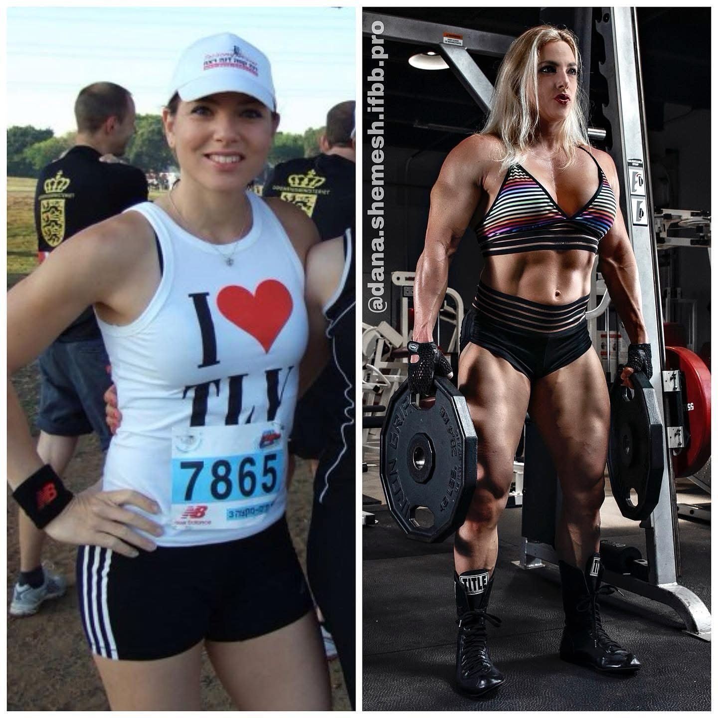Dana - From a runner to a professional bodybuilder 🏃🏻‍♀️ ️ 🏋🏻‍♀️ LIFE ...