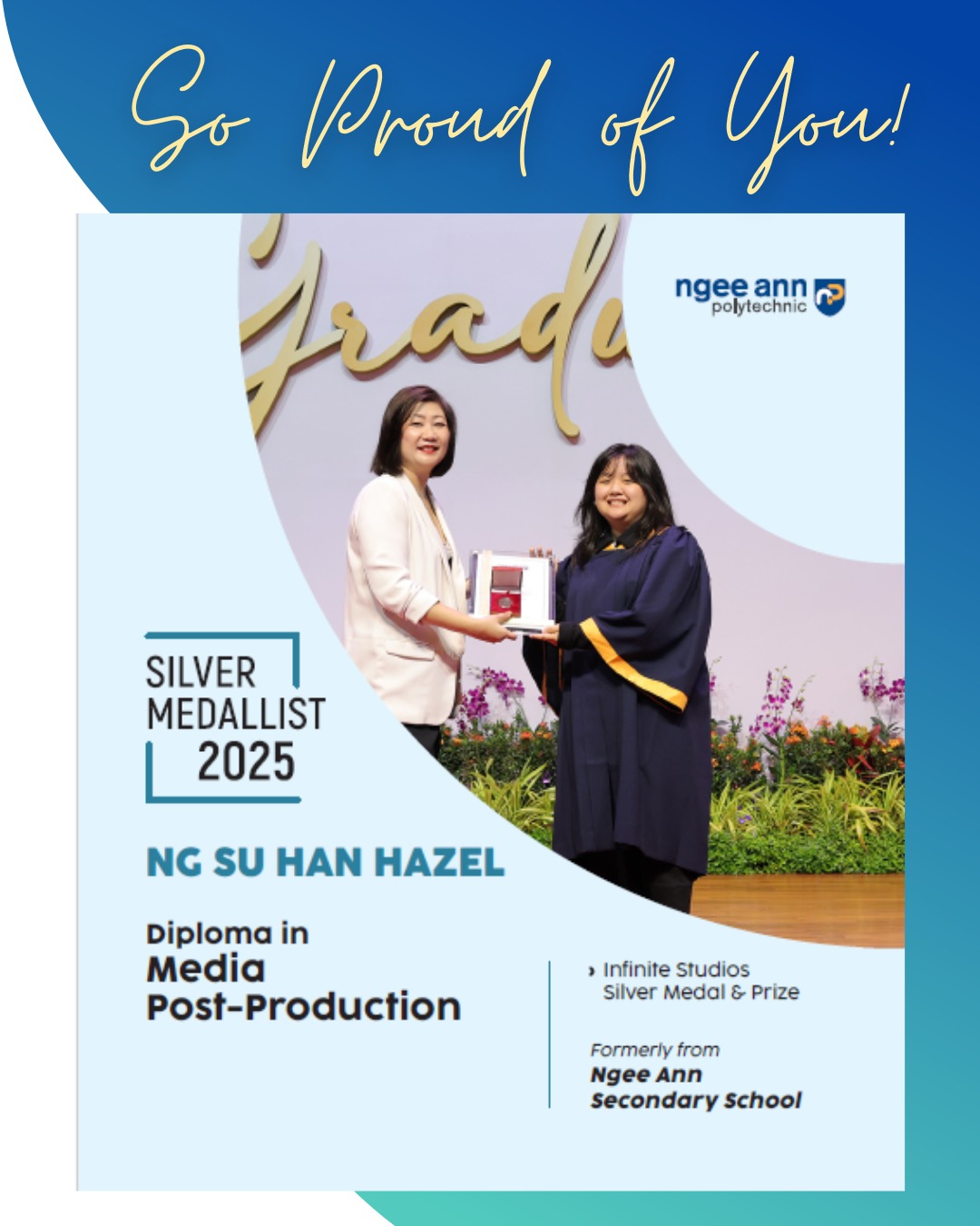 Ngee - Congratulations to Hazel (Class of 2021) for being awarded the ...