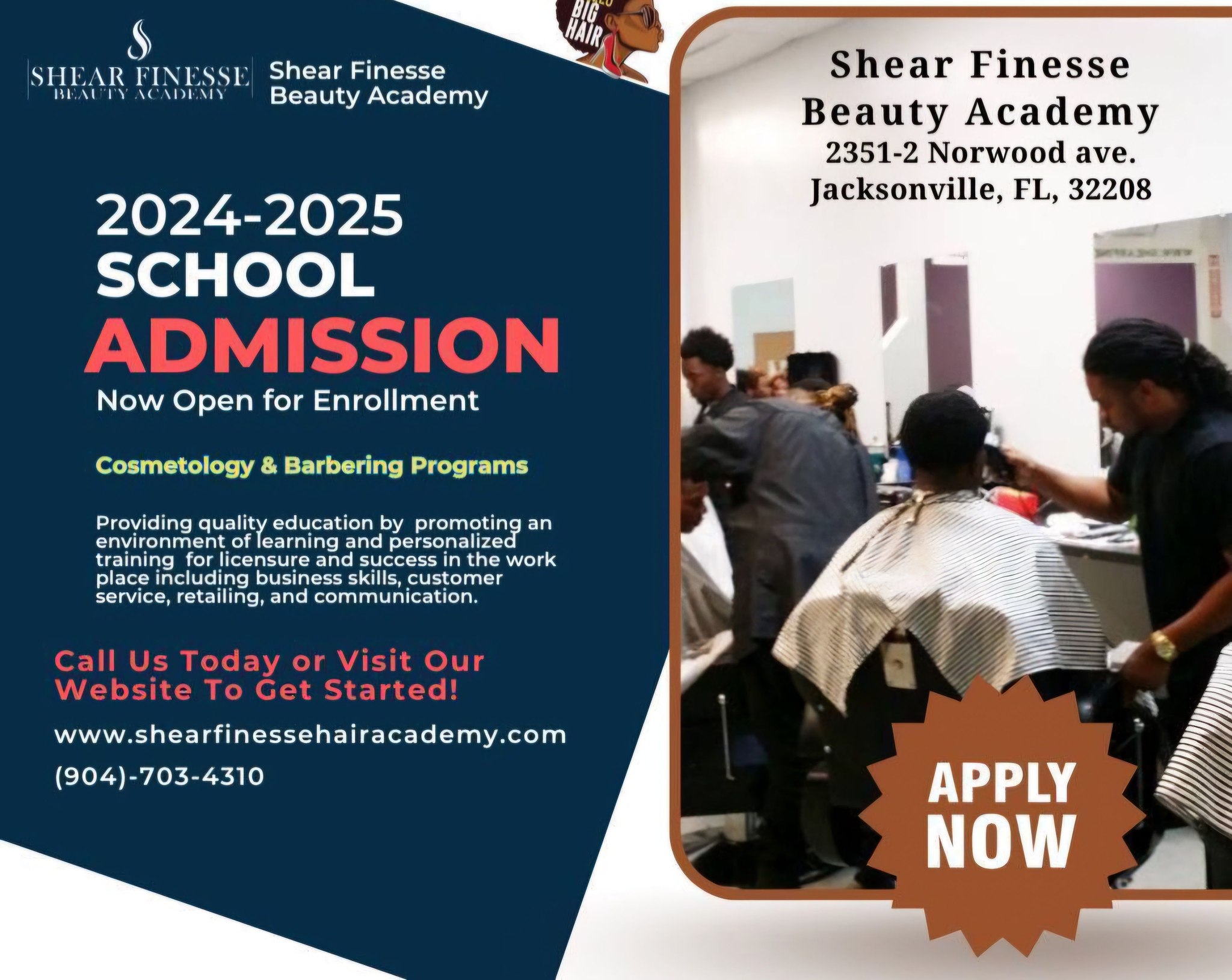 Shear Finesse Beauty Academy | Jacksonville FL