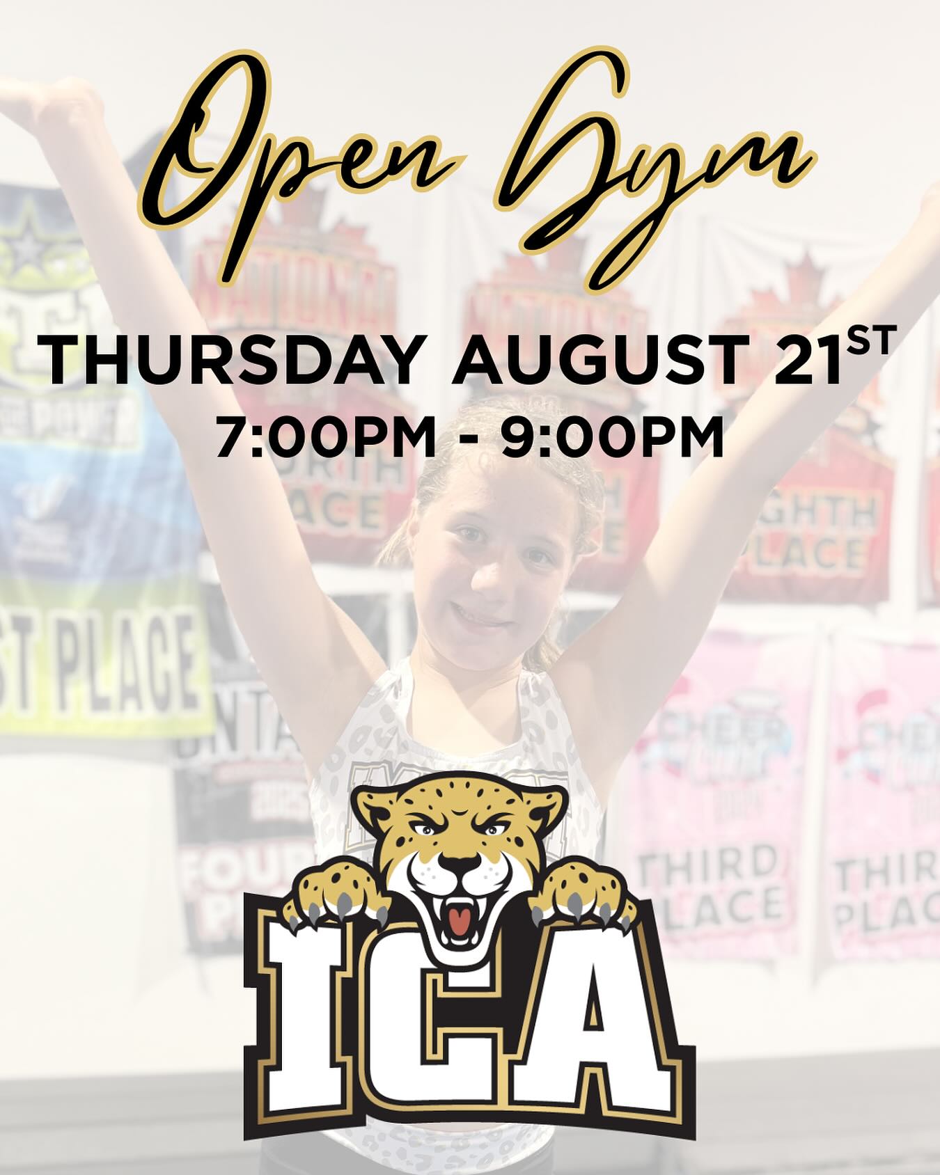 OPEN GYM Join us Wednesday,... - Impact Cheer Athletics | Facebook