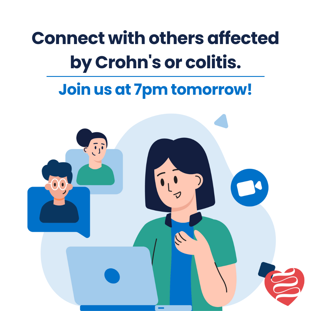 Crohn's - Join us for our online chapter meeting on May 17th at 7pm to ...
