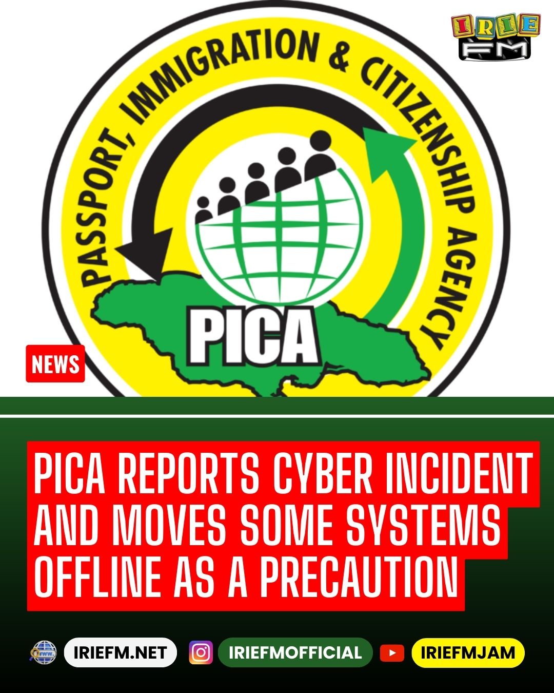 IRIE - The Passport, Immigration and Citizenship Agency (PICA) says a ...
