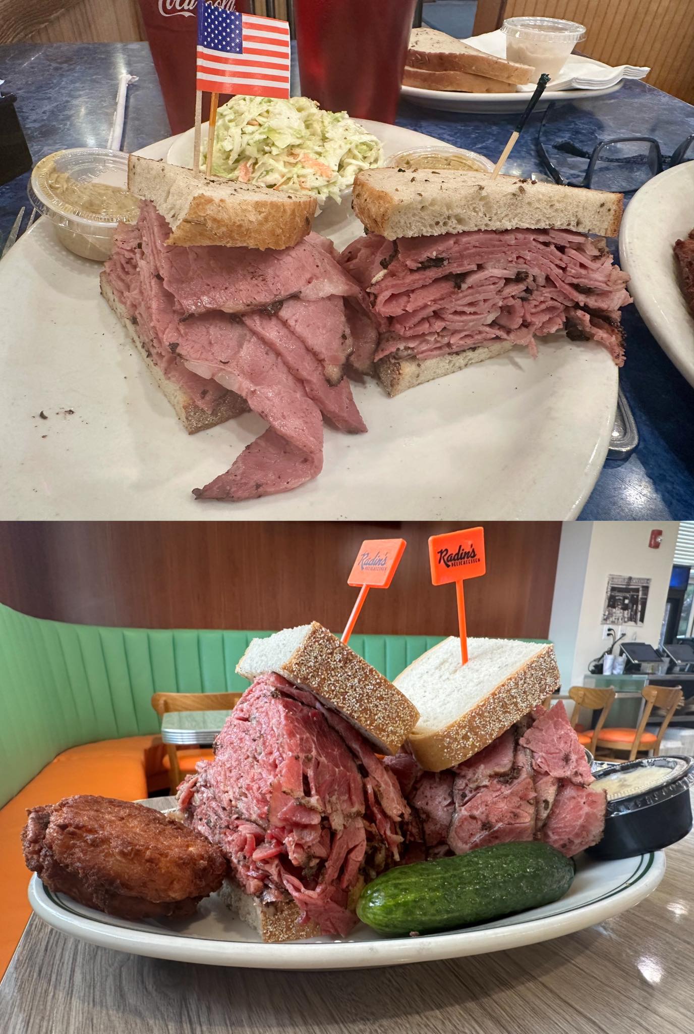 Harold's in Edison corned beef sandwich