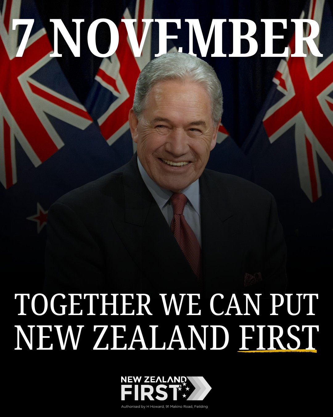 The election date is set. Together we... - New Zealand First | Facebook