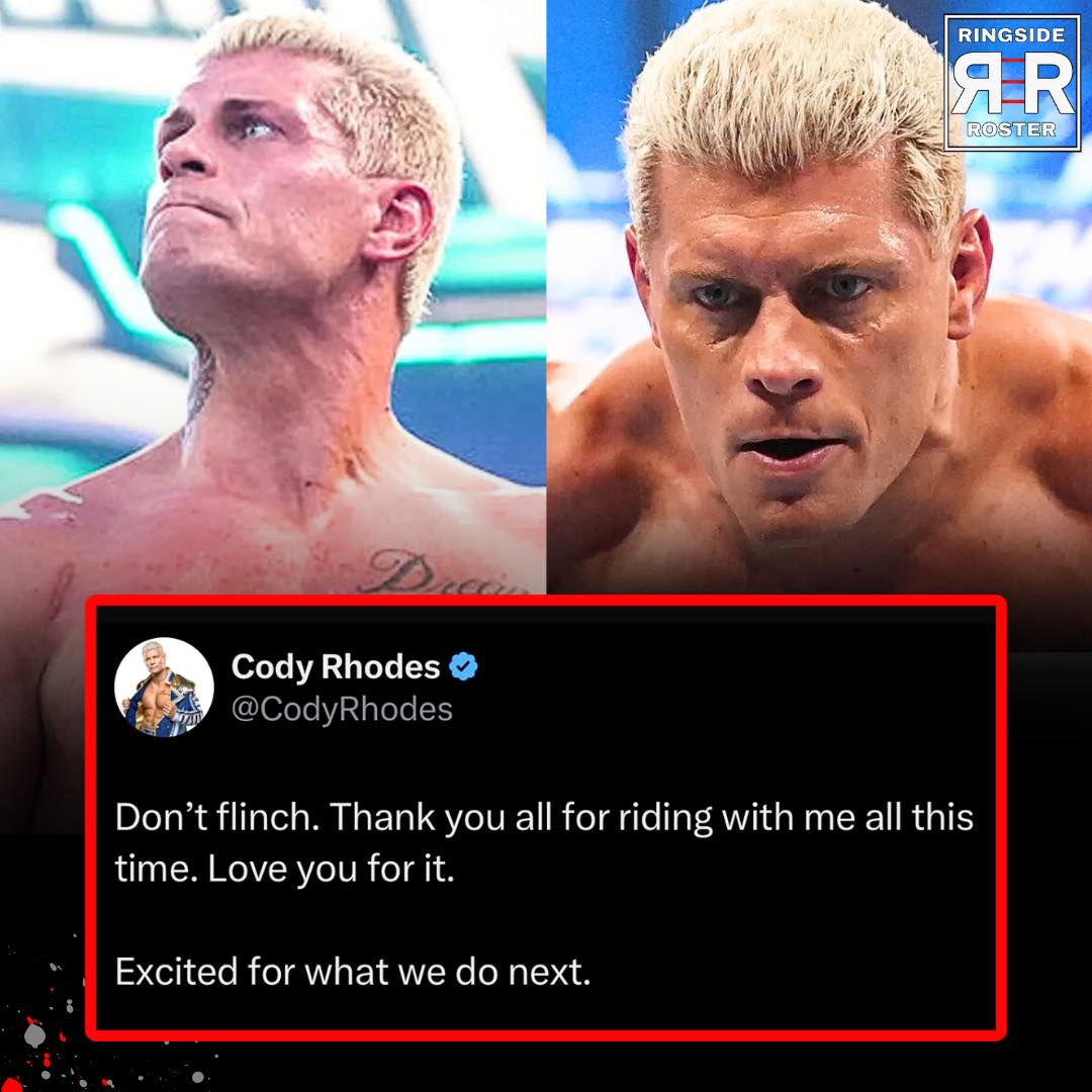 Cody Rhodes... - The Ringside Roster-Wrestling News & Rumors | Facebook