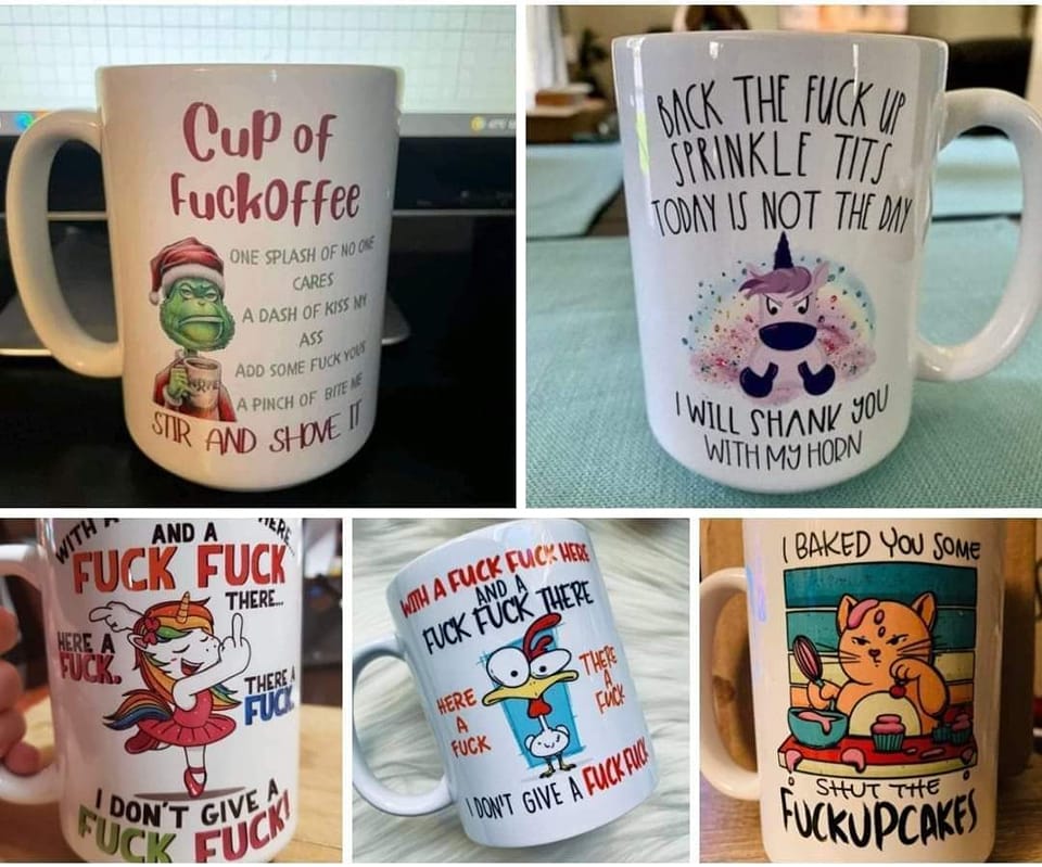 Funny Coffee Mug 'I Always Give 100% At Work' - Sarcastic Novelty Cup Gift For Boss, Coworkers, Office