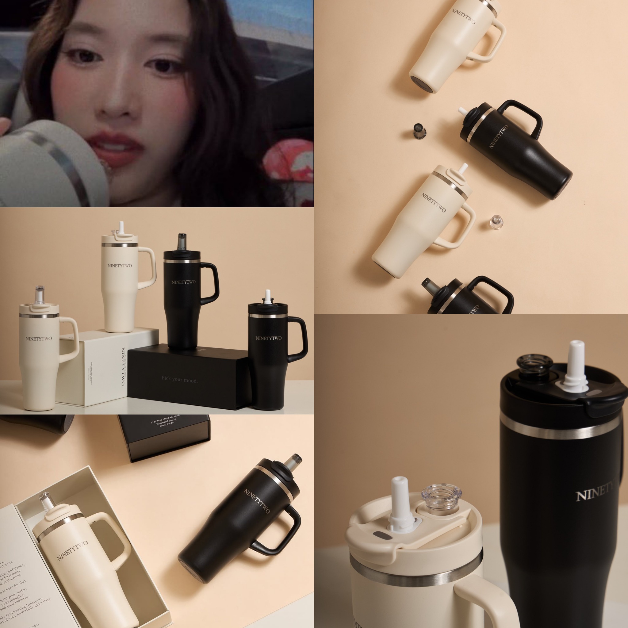 Hydration made simple ?? NINETYTWO Tumbler ? Crafted for your 