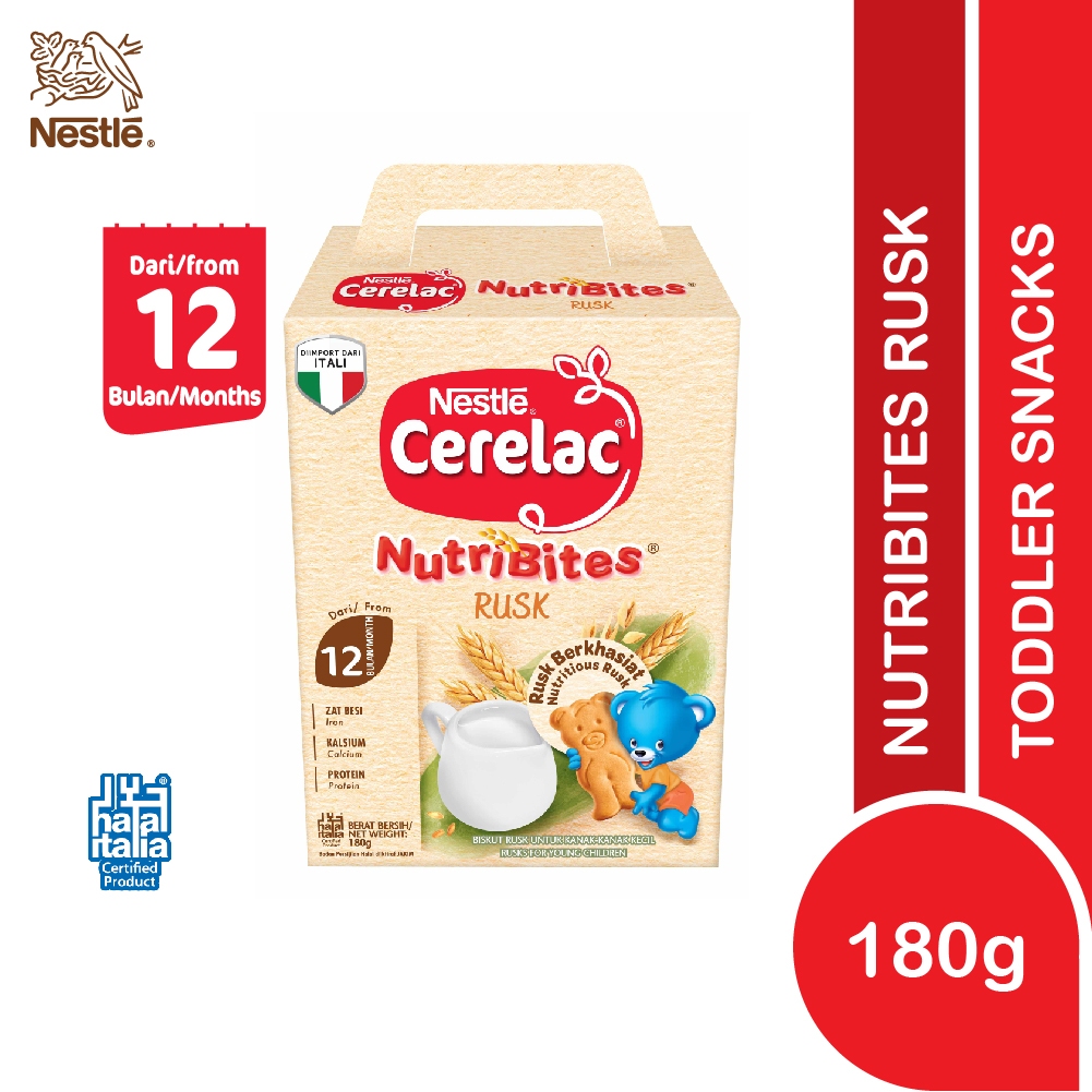 Mini - Nestle Cerelac Nutribites Rusk (180g) is now available in ...