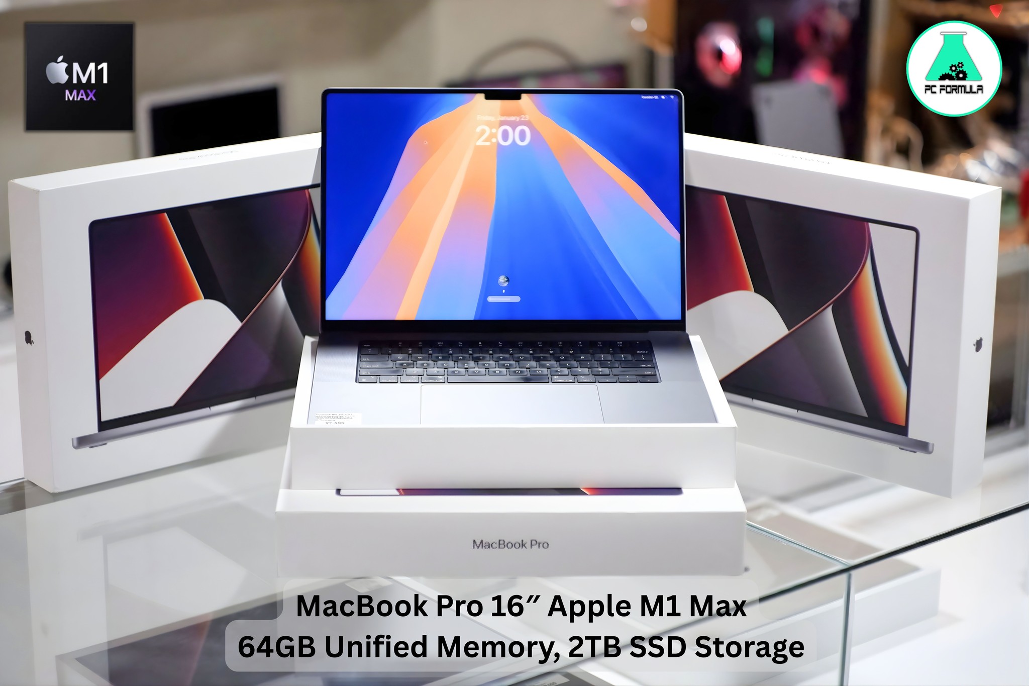 ? SOLD OUT – LIKE NEW MacBook Pro 16″ (2021) – M1 Max ? 2 PCS 