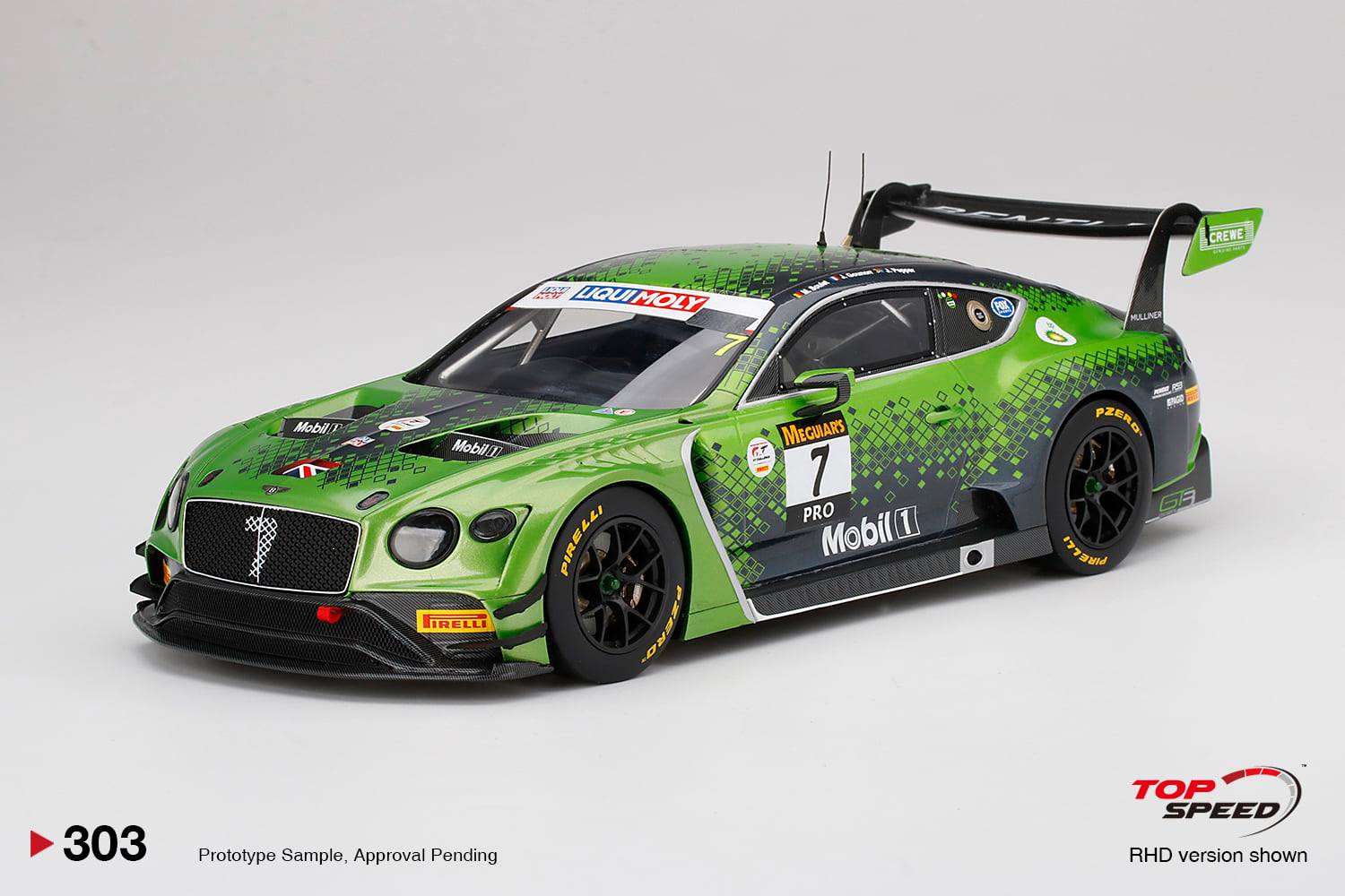 The gentleman who conquered it all. 🏁 Meet the #7 Bentley