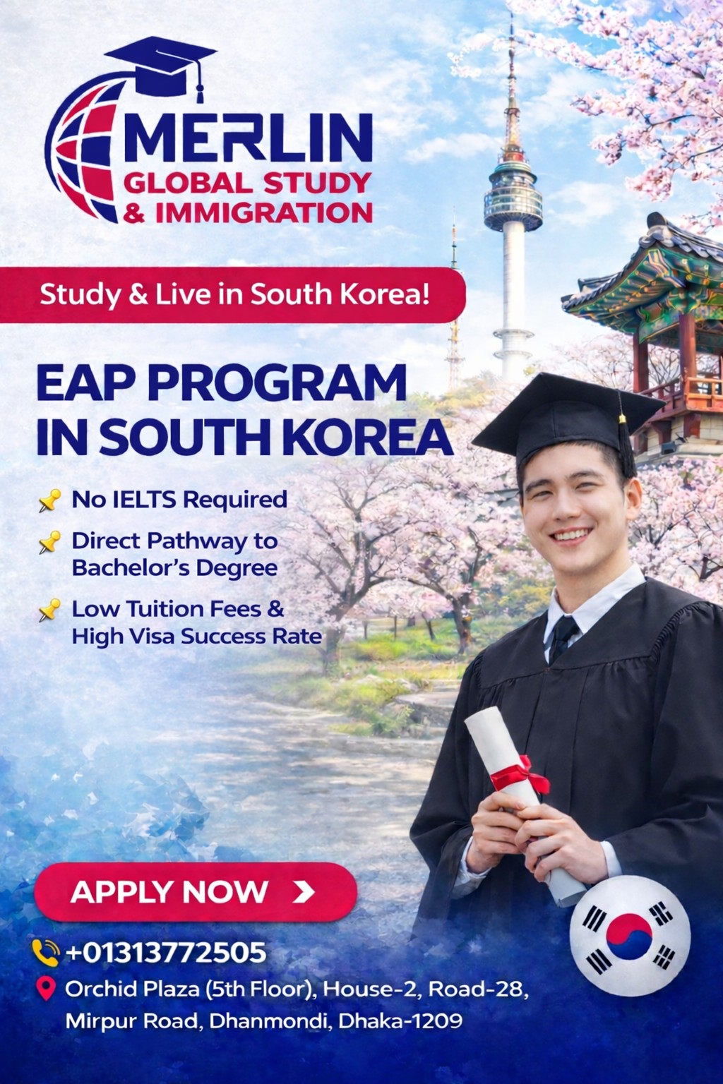 Merlin - 🇰🇷 Study in South Korea – September 2026 Intake! 🎓 Apply for ...