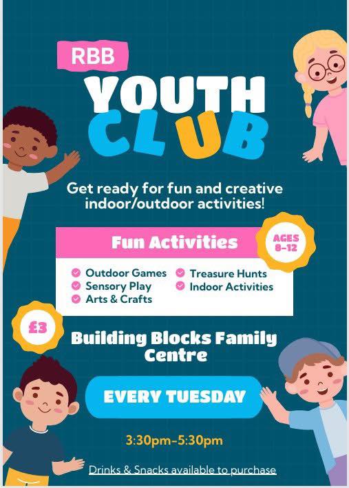 🌟 RBB Youth Club! 🌟 -... - Building Blocks Family Centre | Facebook