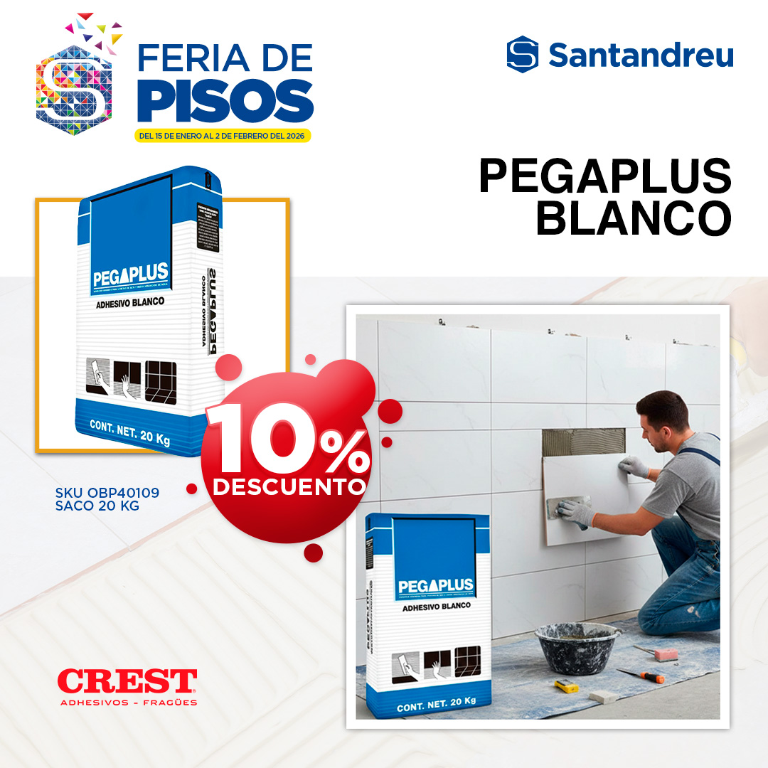 Santandreu - 🟥 Pegazulejos y Adhesivos CREST hasta el 15%... | Facebook