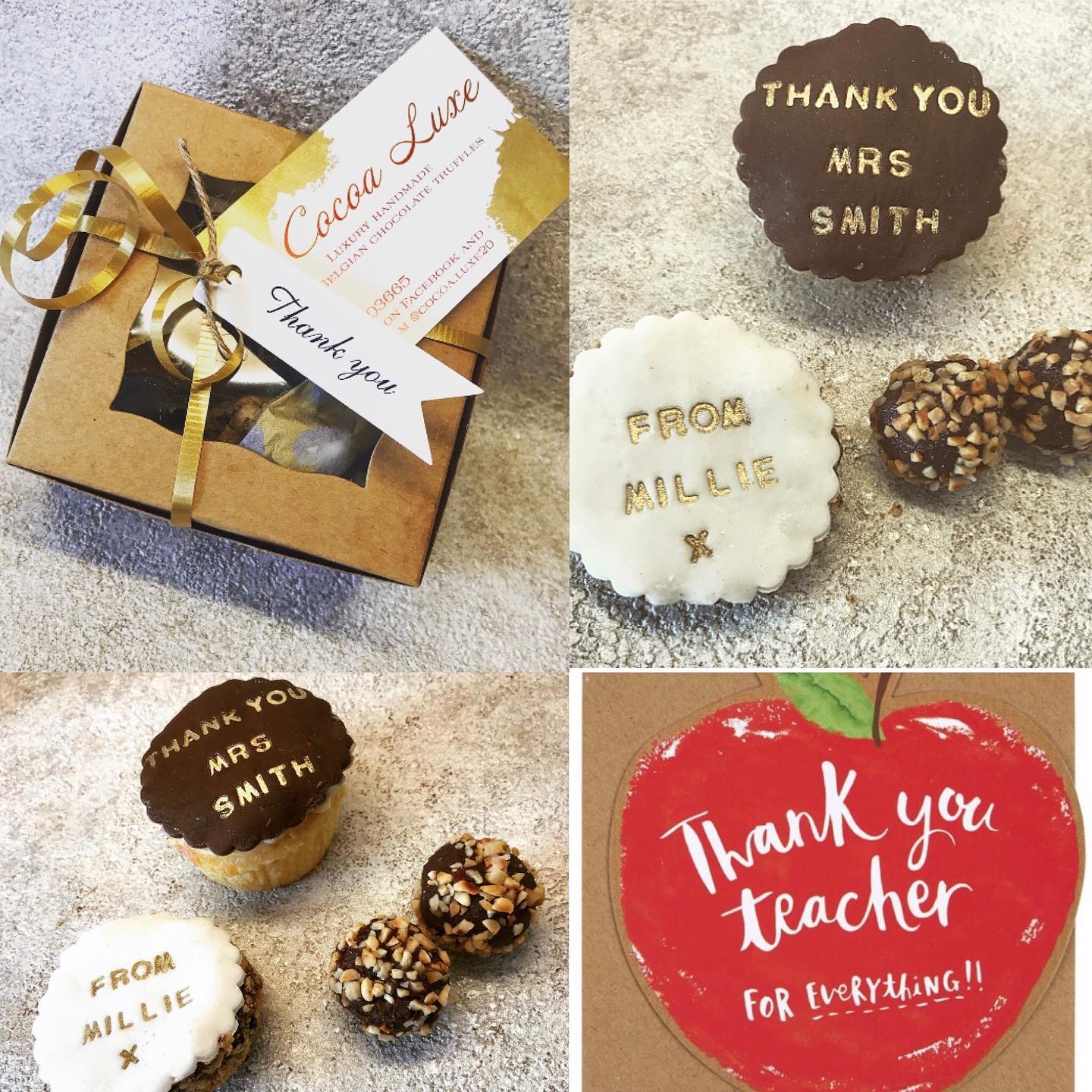 Cocoa Luxe - 🍎 TEACHER TREAT BOX 🍎 These beautiful little boxes are ...
