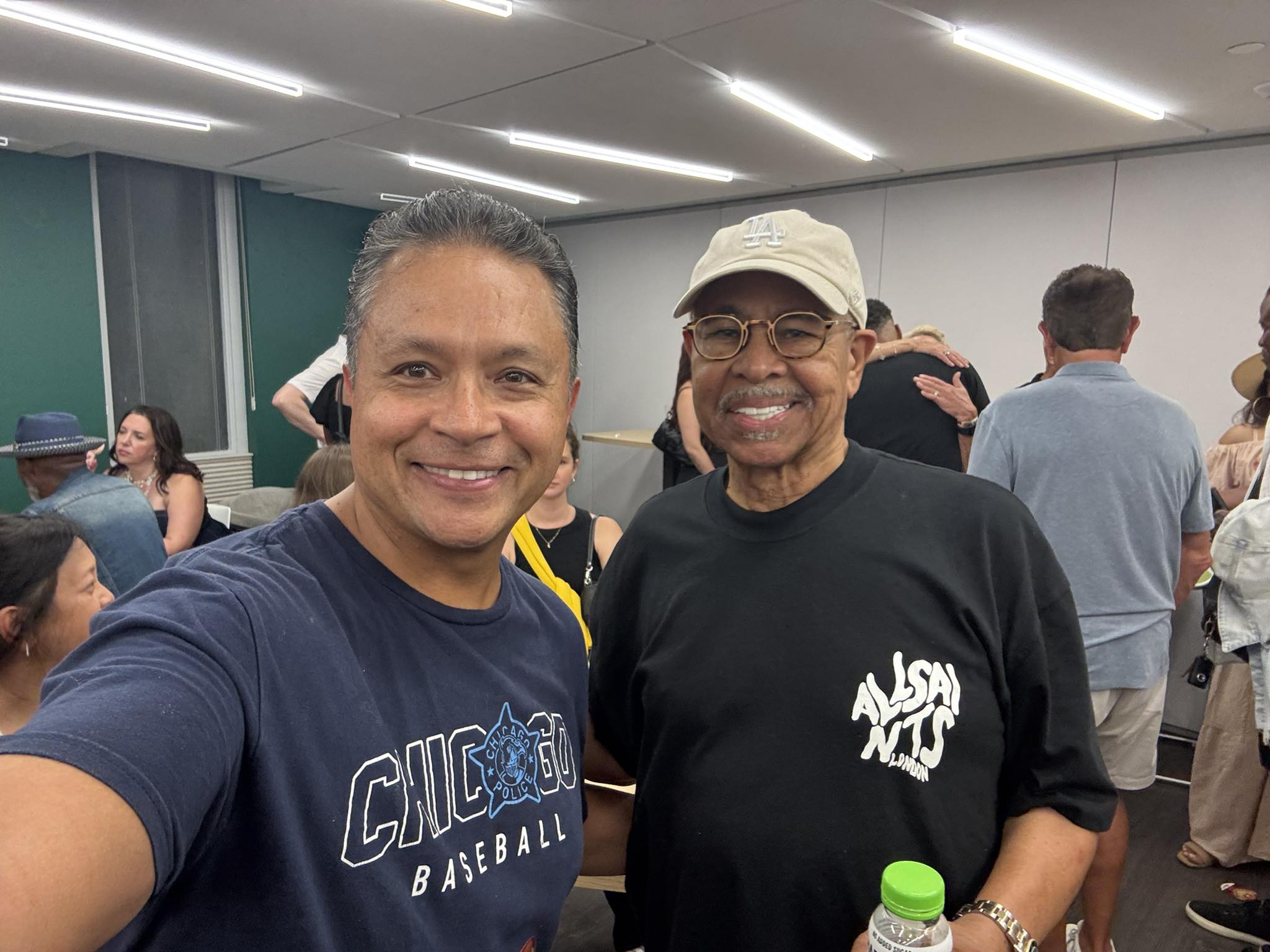 My new friend, Ralph Johnson, one of... - Gino Rockin Romo | Facebook