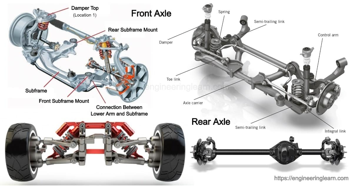 Types of Axles More:-... - Mechanical Engineering Learn | Facebook