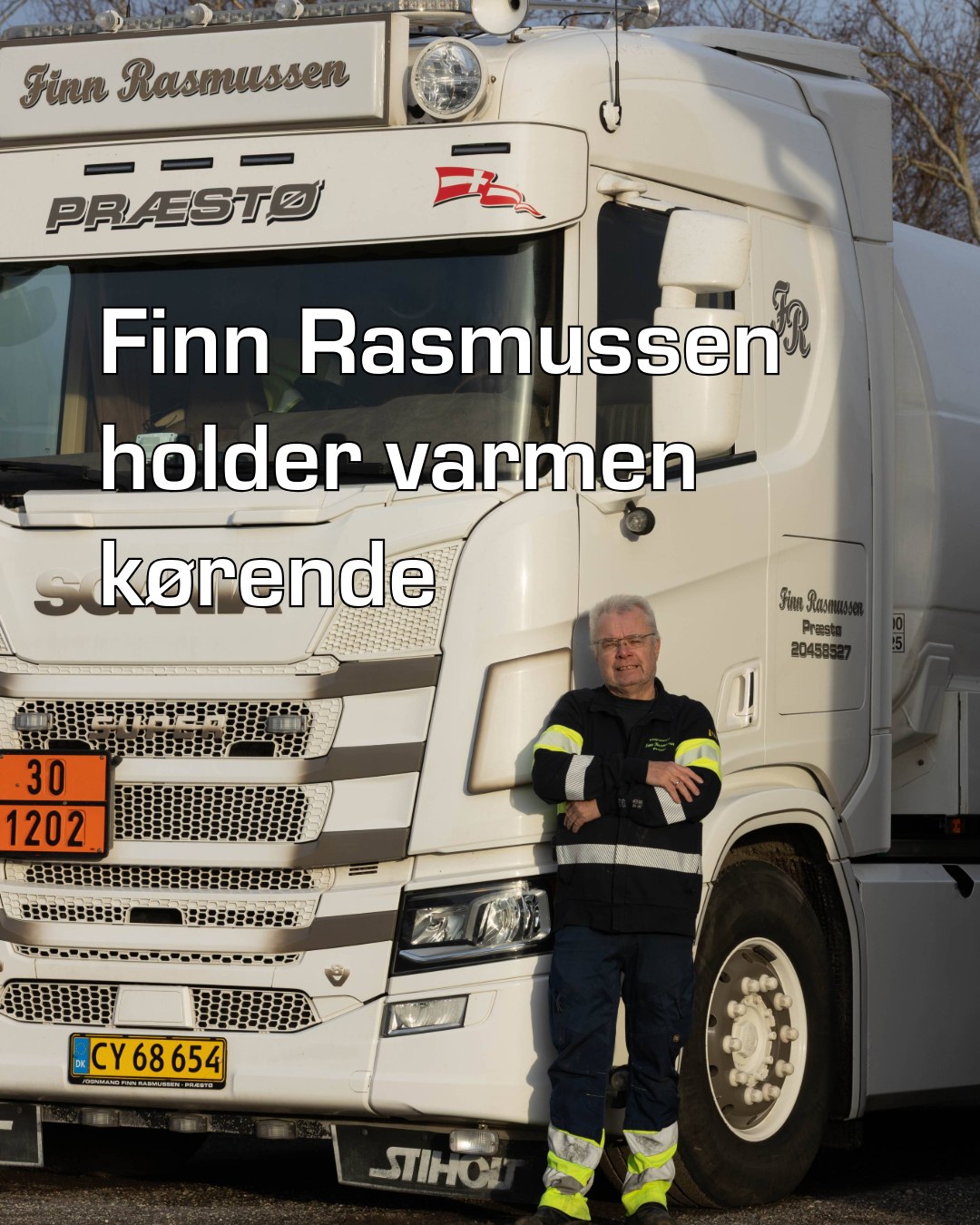 Vognmand Finn Rasmussen