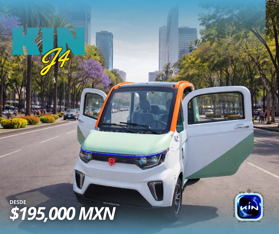 Motos - Nuevo KIN J4 ⚡️ Un vehículo eléctrico de cero emisiones que ...