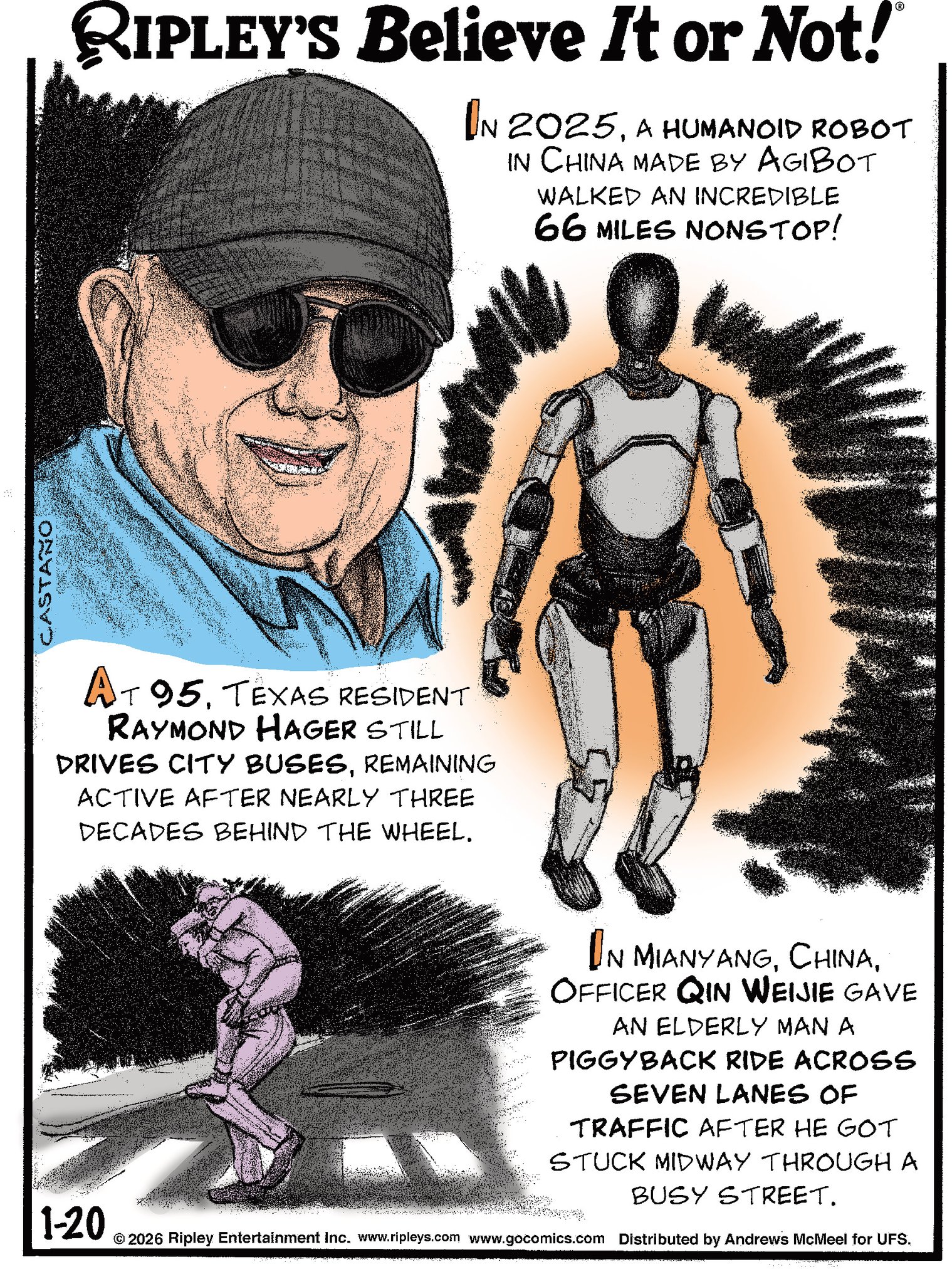 Ripley's - At 95, Texas resident Raymond Hager still drives city buses ...