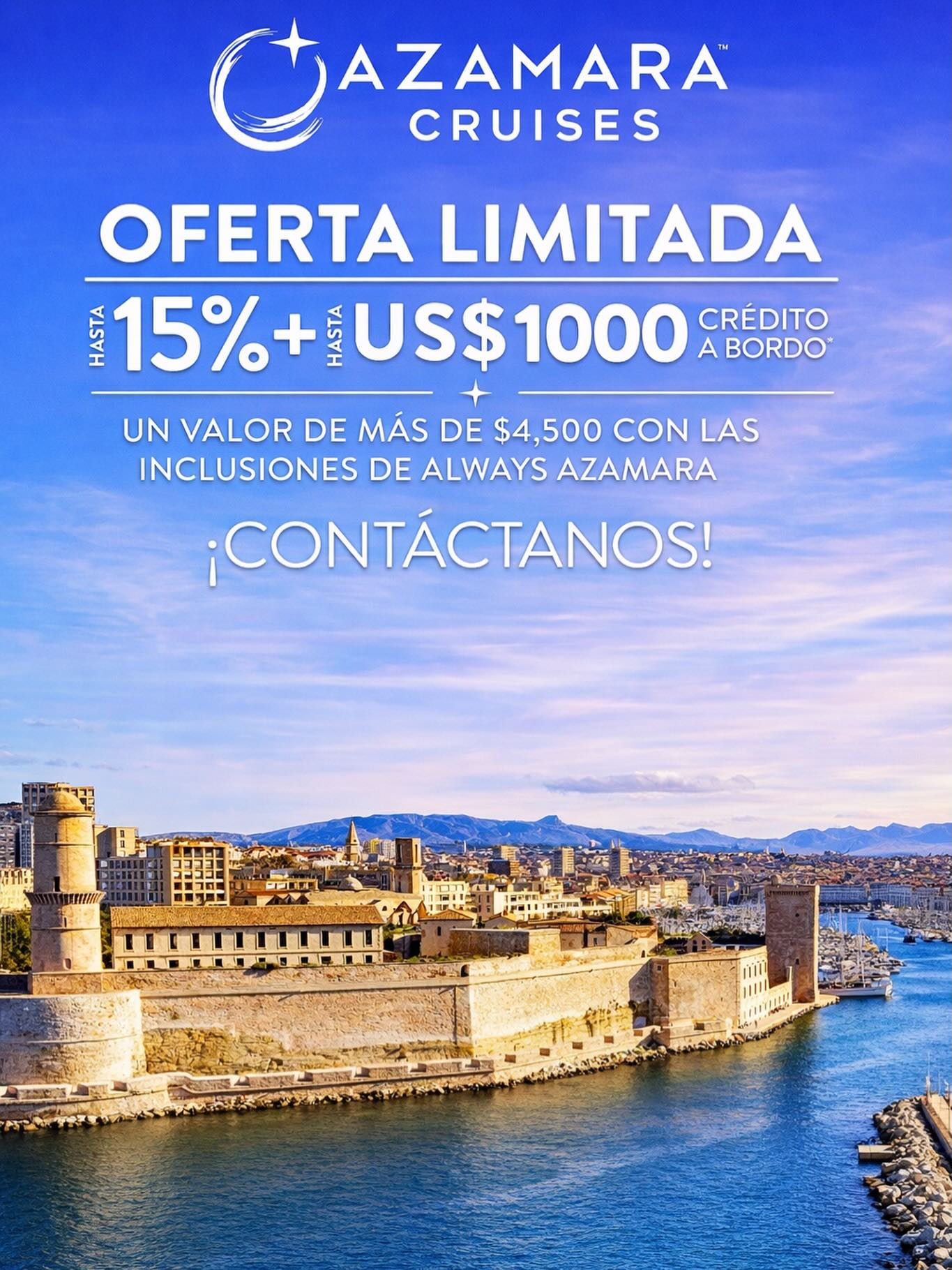 Viajes - FLASH SALE AZAMARA 2026–2027 🚢 Viaja diferente. Vive más cada ...